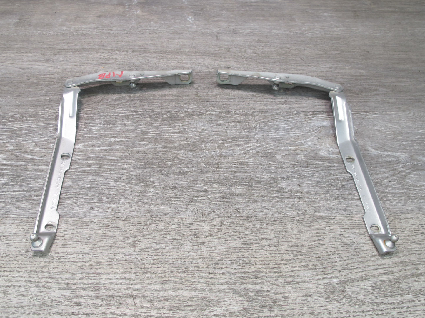 1997-2004 Porsche Boxster 986 Front Left & Right Side Hood Bonnet Hinge Set
