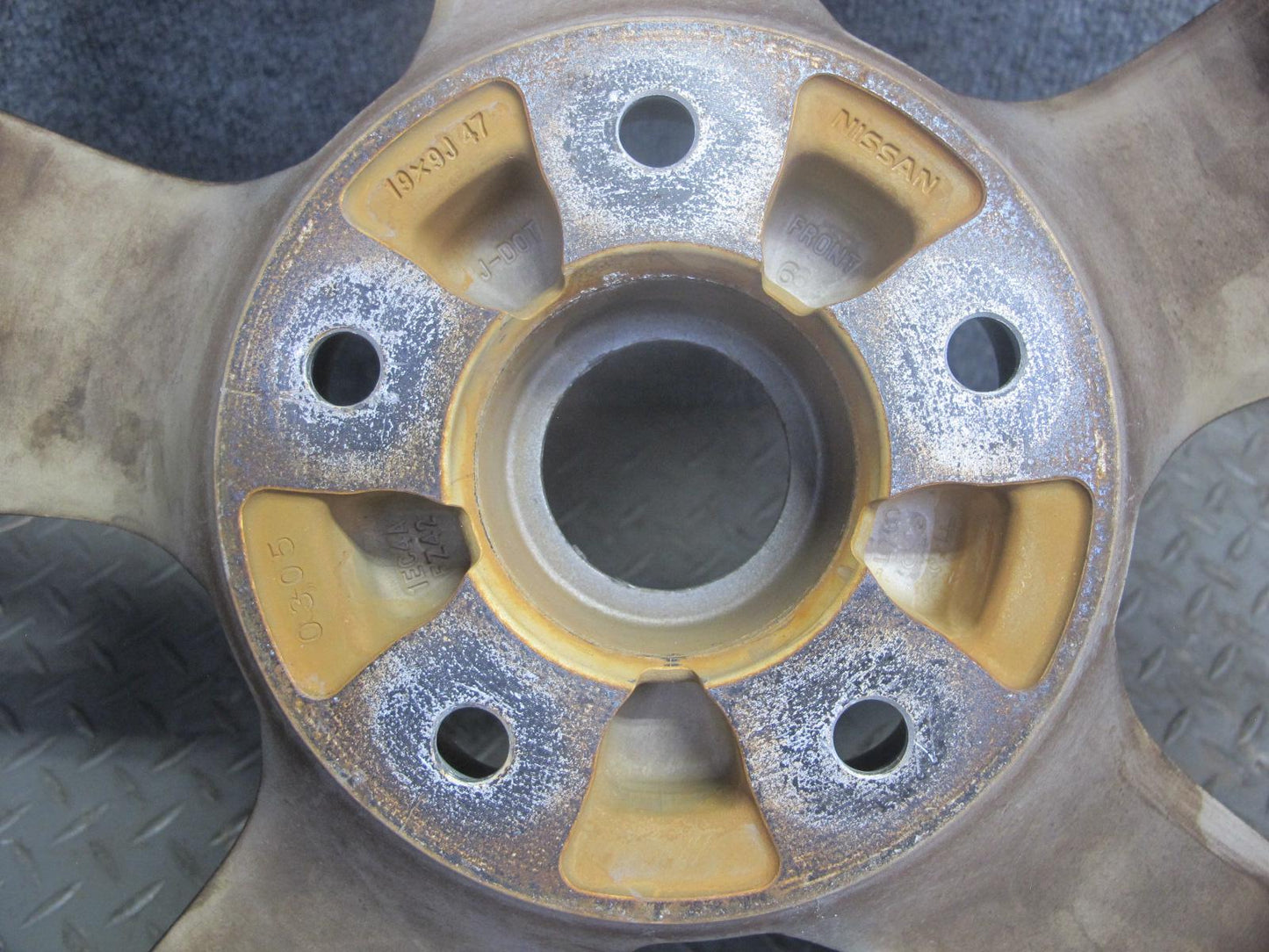 09-12 Nissan 370Z Set of 4 Factory R19 19" Wheel Rim 19x9J ET47 19x10J ET30 OEM