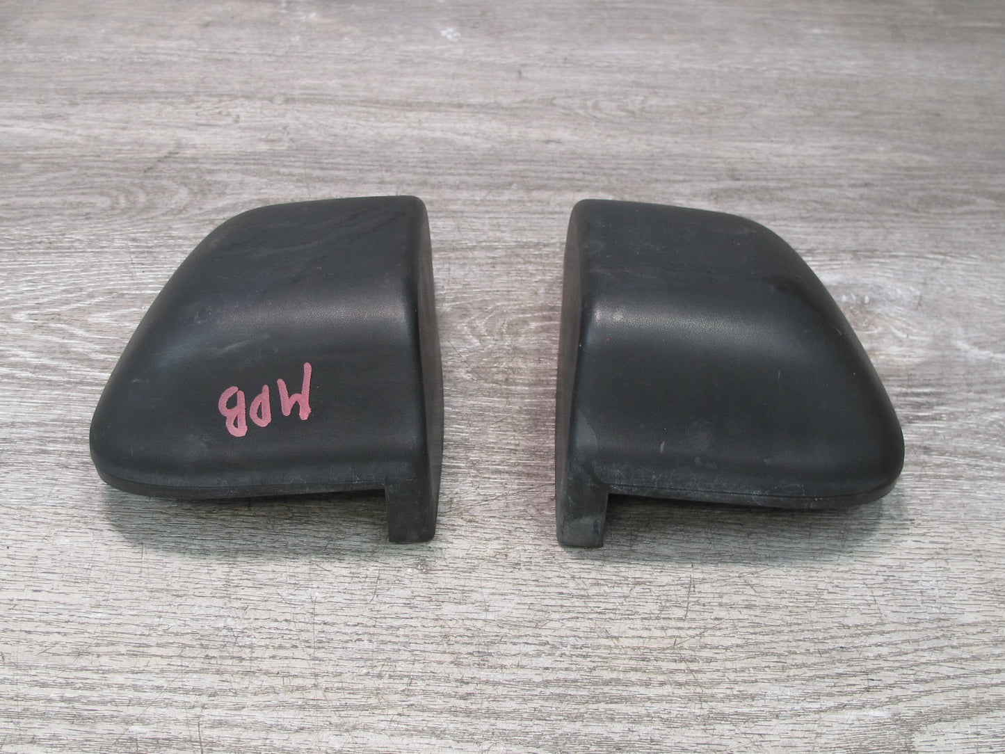 97-04 Porsche Boxster 986 Rear Right Left Side Bumper Guard Buffer Pad Cover Set
