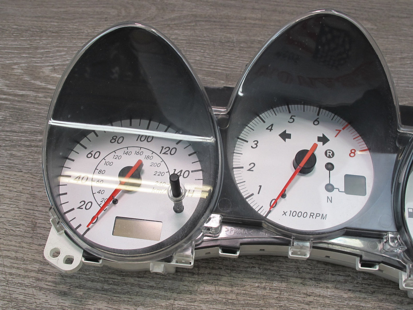 03-05 Toyota MR2 Spyder ZZW30L SMT Instrument Cluster Gauge Speedometer OEM