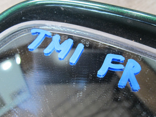 00-05 Toyota MR2 Spyder Right Door Exterior Side Power Mirror Green OEM