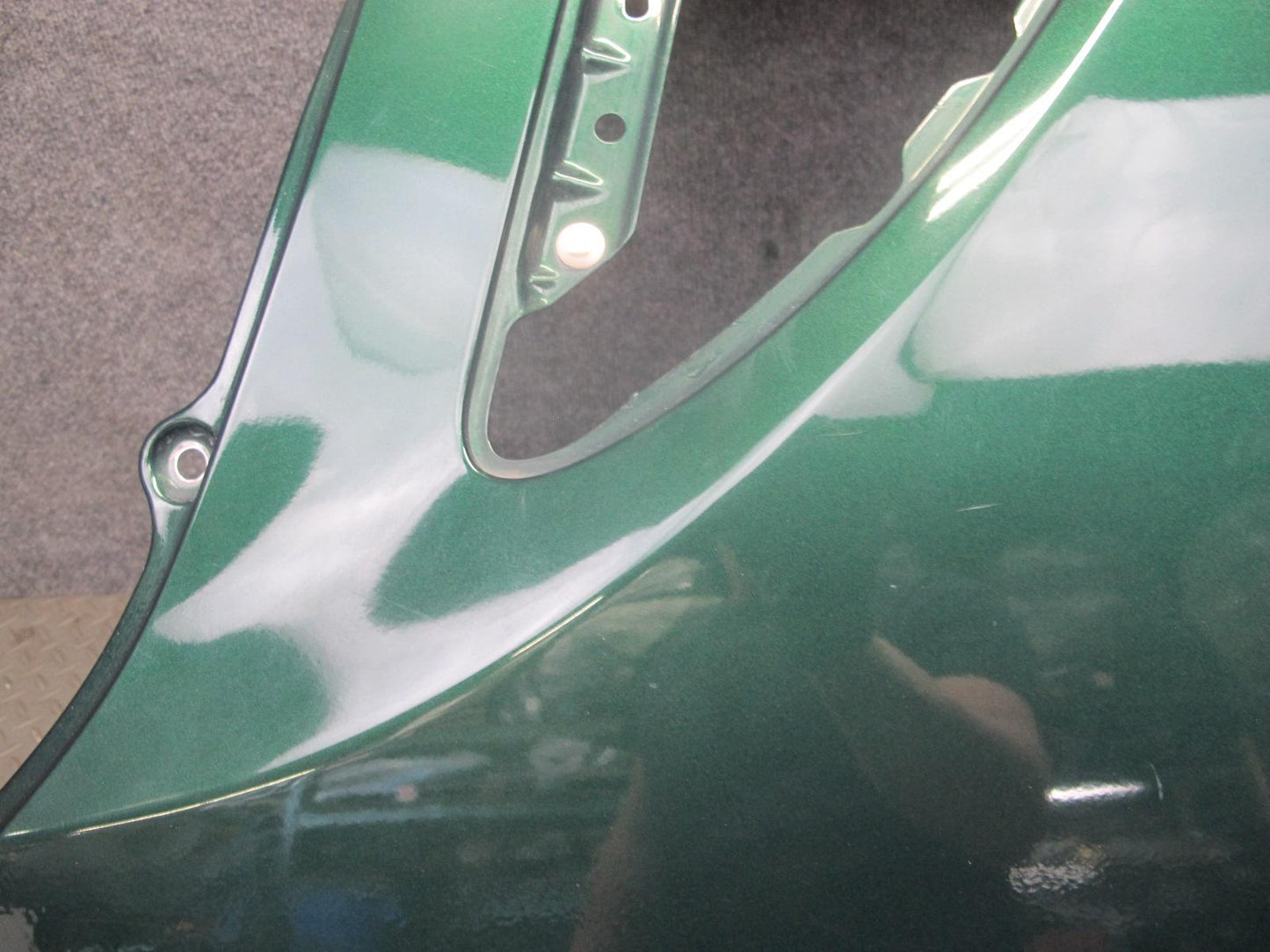 00-05 Toyota MR2 Spyder ZZW30L Rear Left Quarter Shell Cover Panel Green OEM
