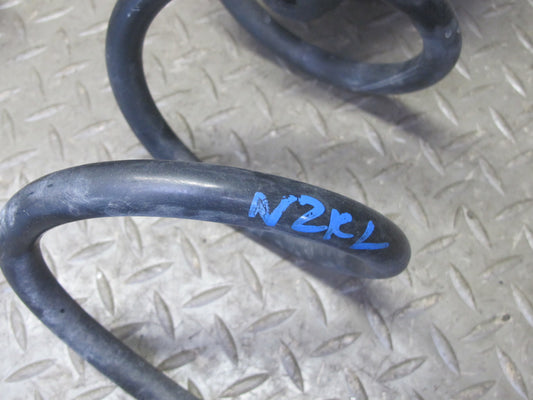 04-09 Nissan 350Z Z33 Convertible Set of 2 Rear Coil Spring w Insulators 51K OEM