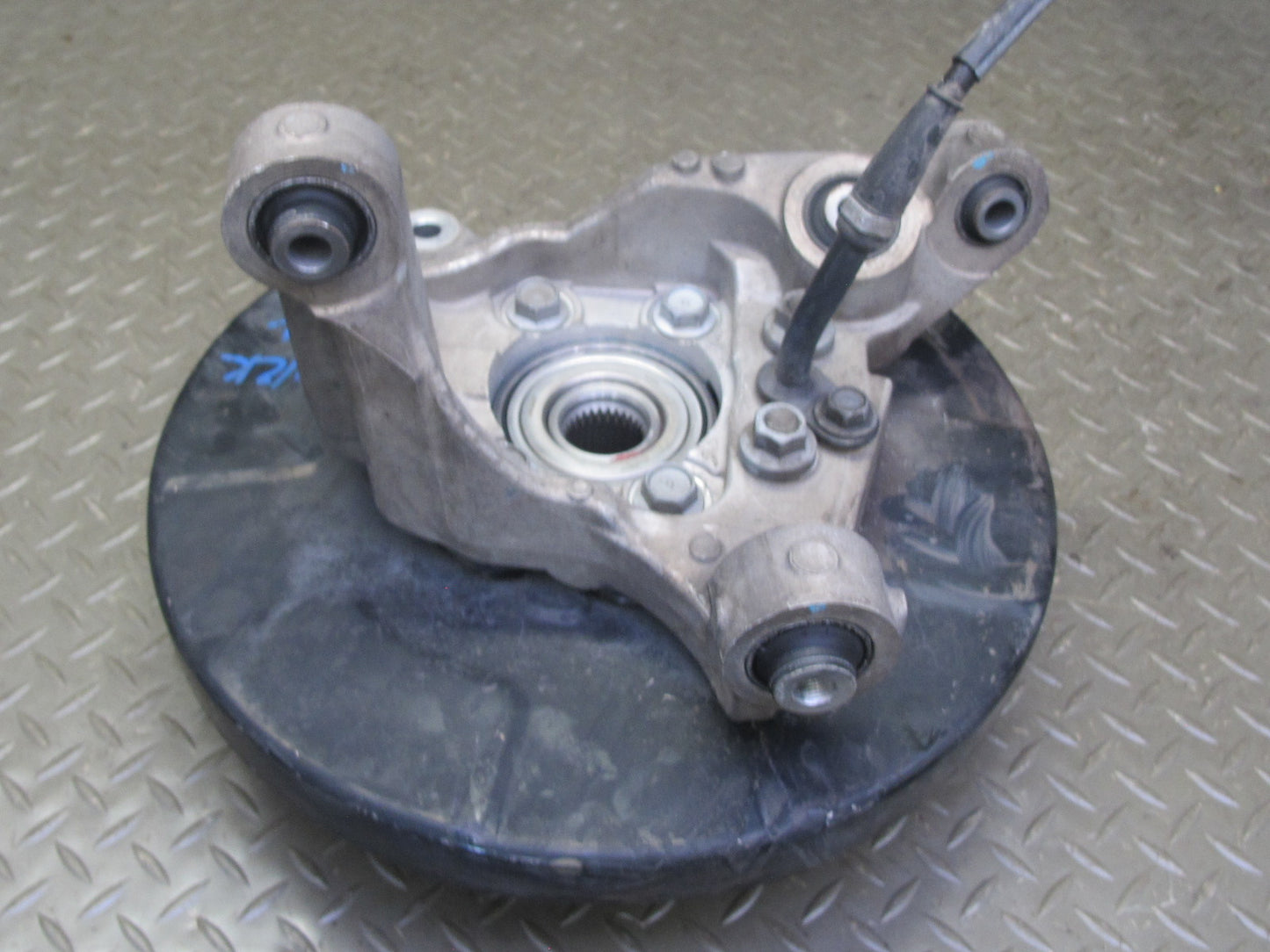 03-09 Nissan 350Z Z33 Rear Left Spindle Knuckle Wheel Hub Bearing 51K Miles OEM