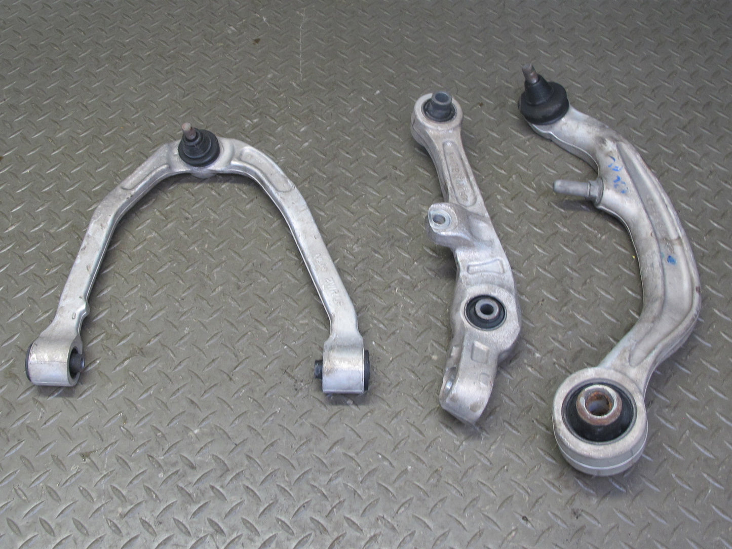 05-09 Nissan 350Z Z33 Set of 3 Front Right Upper & Lower Control Arm 51K OEM