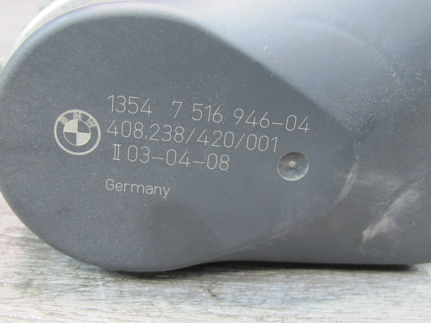 06-08 BMW E60 E61 E90 E86 E85 3.0L N52 Engine Throttle Body 68K MILES7516946 OEM