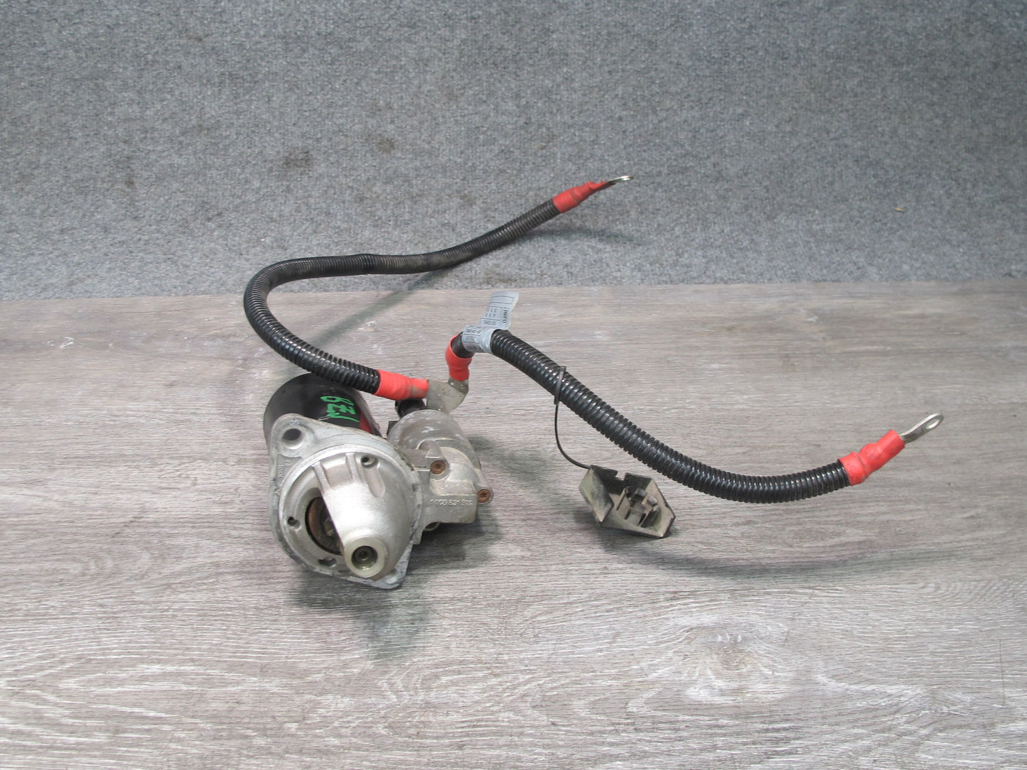 06-08 BMW E86 E85 Z4 3.0L 12V Engine Starter Motor w Cable 68K Miles OEM