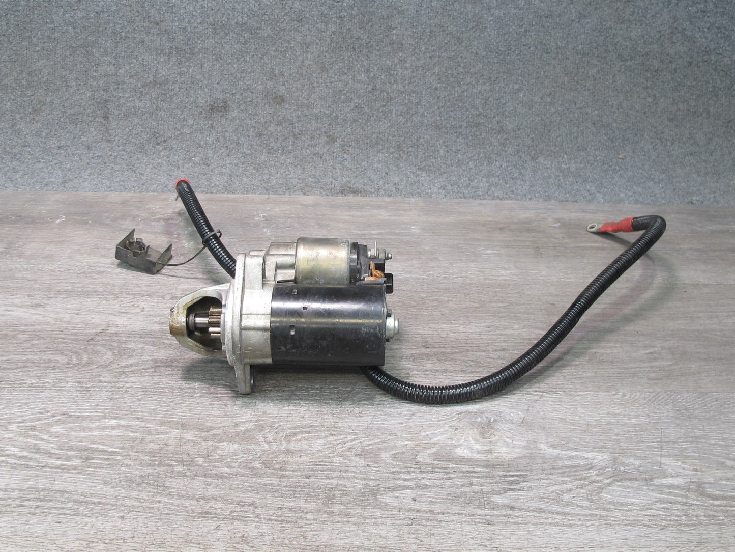 06-08 BMW E86 E85 Z4 3.0L 12V Engine Starter Motor w Cable 68K Miles OEM