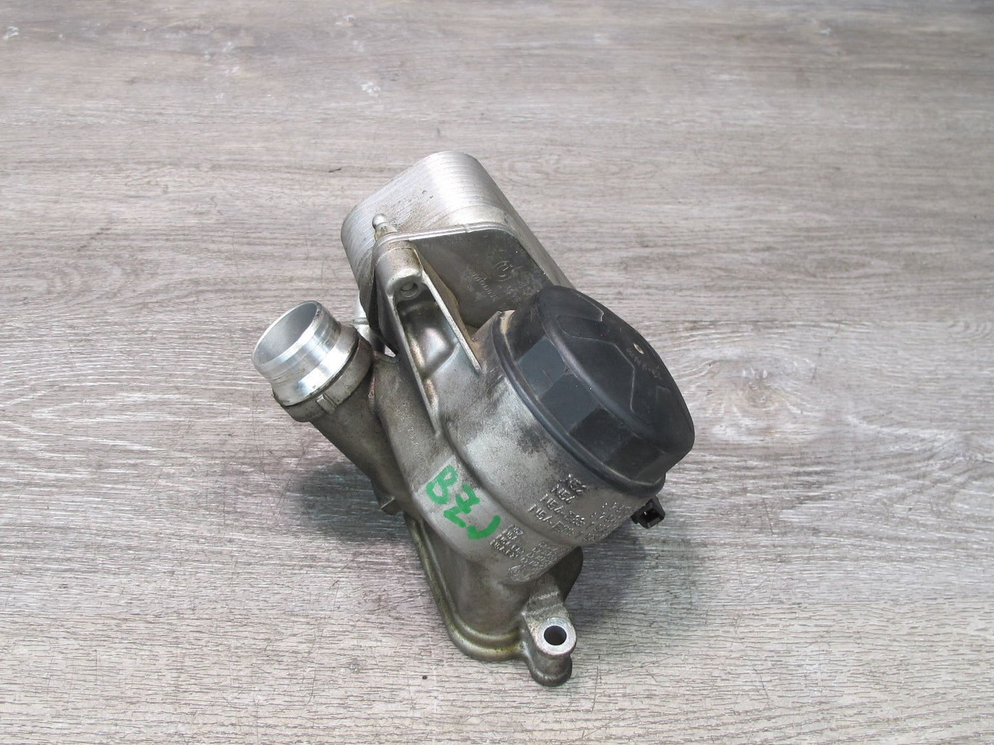 06-08 BMW E86 E85 Z4 3.0L N52 Engine Oil Filter Housing w Heat Exchanger 68K OEM