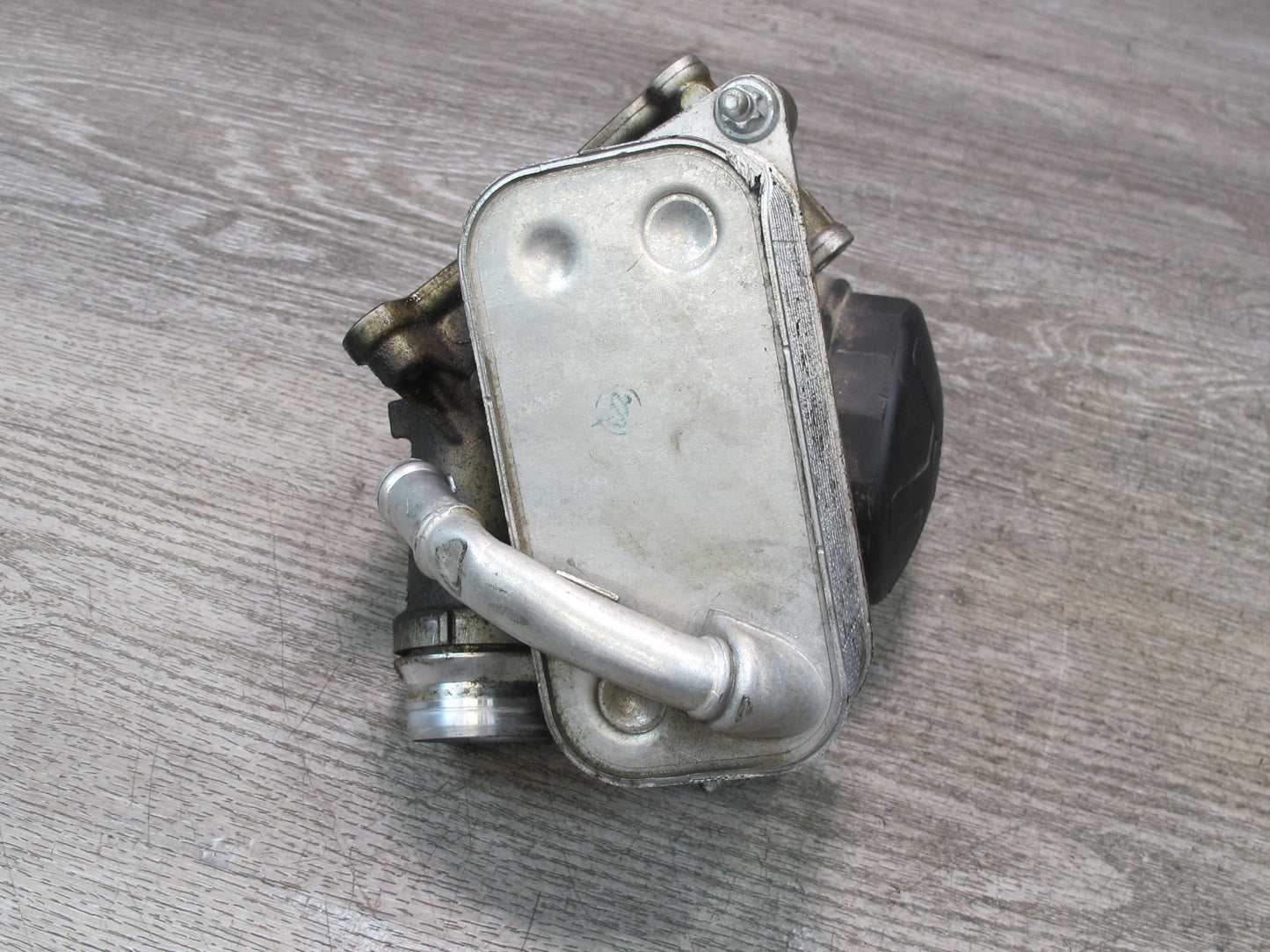 06-08 BMW E86 E85 Z4 3.0L N52 Engine Oil Filter Housing w Heat Exchanger 68K OEM