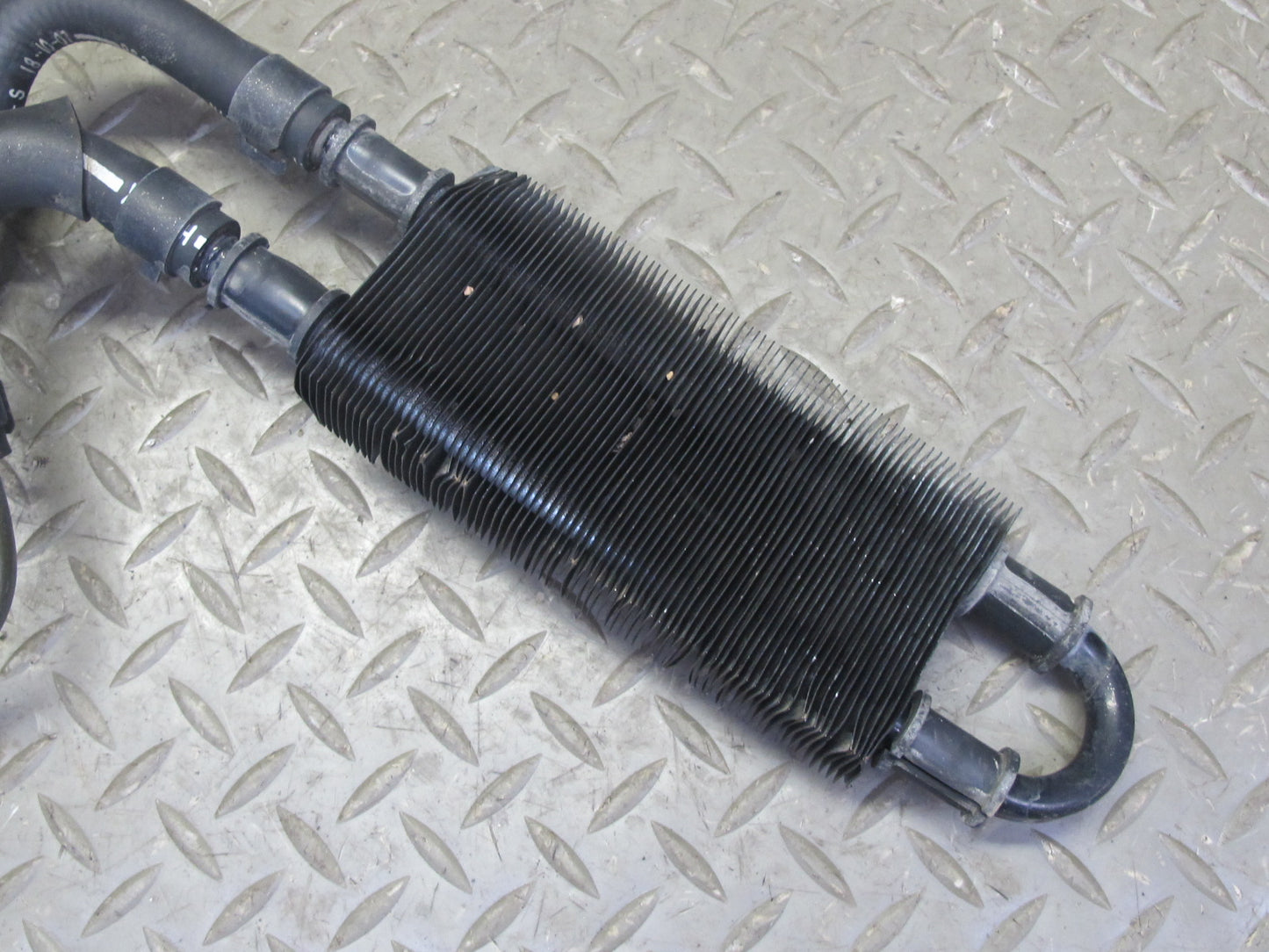 07-09 Nissan 350Z Z33 Convert Power Steering Oil Cooler Radiator w Hose Line OEM
