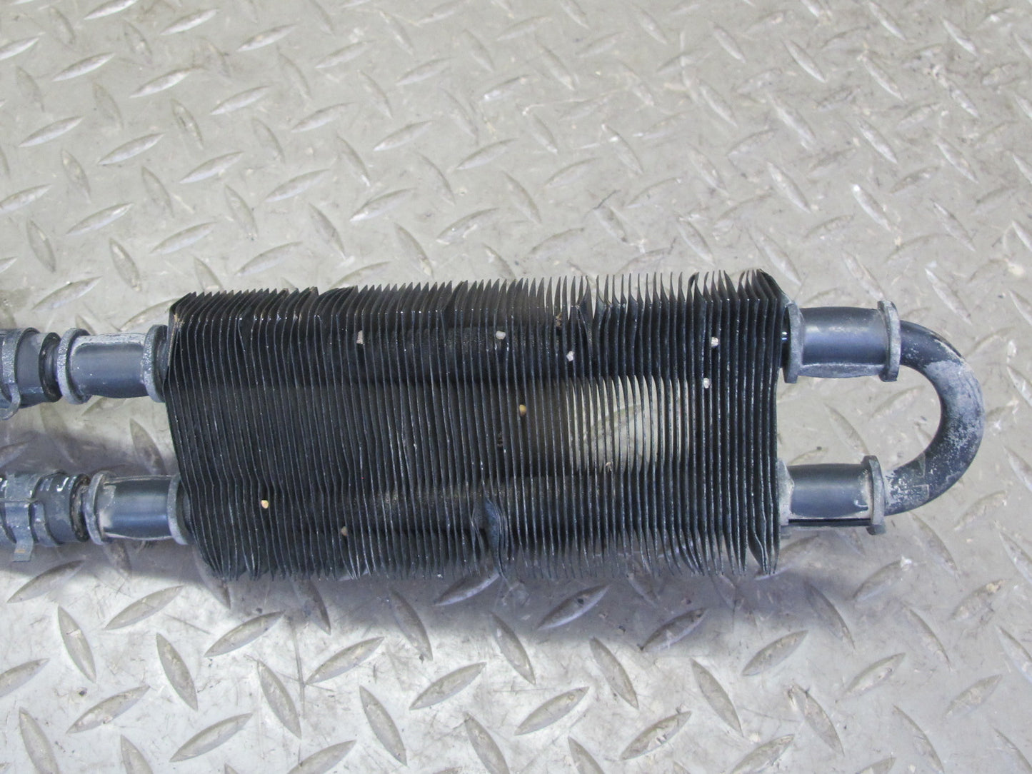 07-09 Nissan 350Z Z33 Convert Power Steering Oil Cooler Radiator w Hose Line OEM
