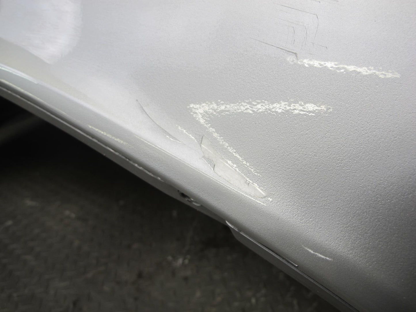 1997-2002 Porsche Boxster 986 Rear Bumper Cover Panel Assembly Silver