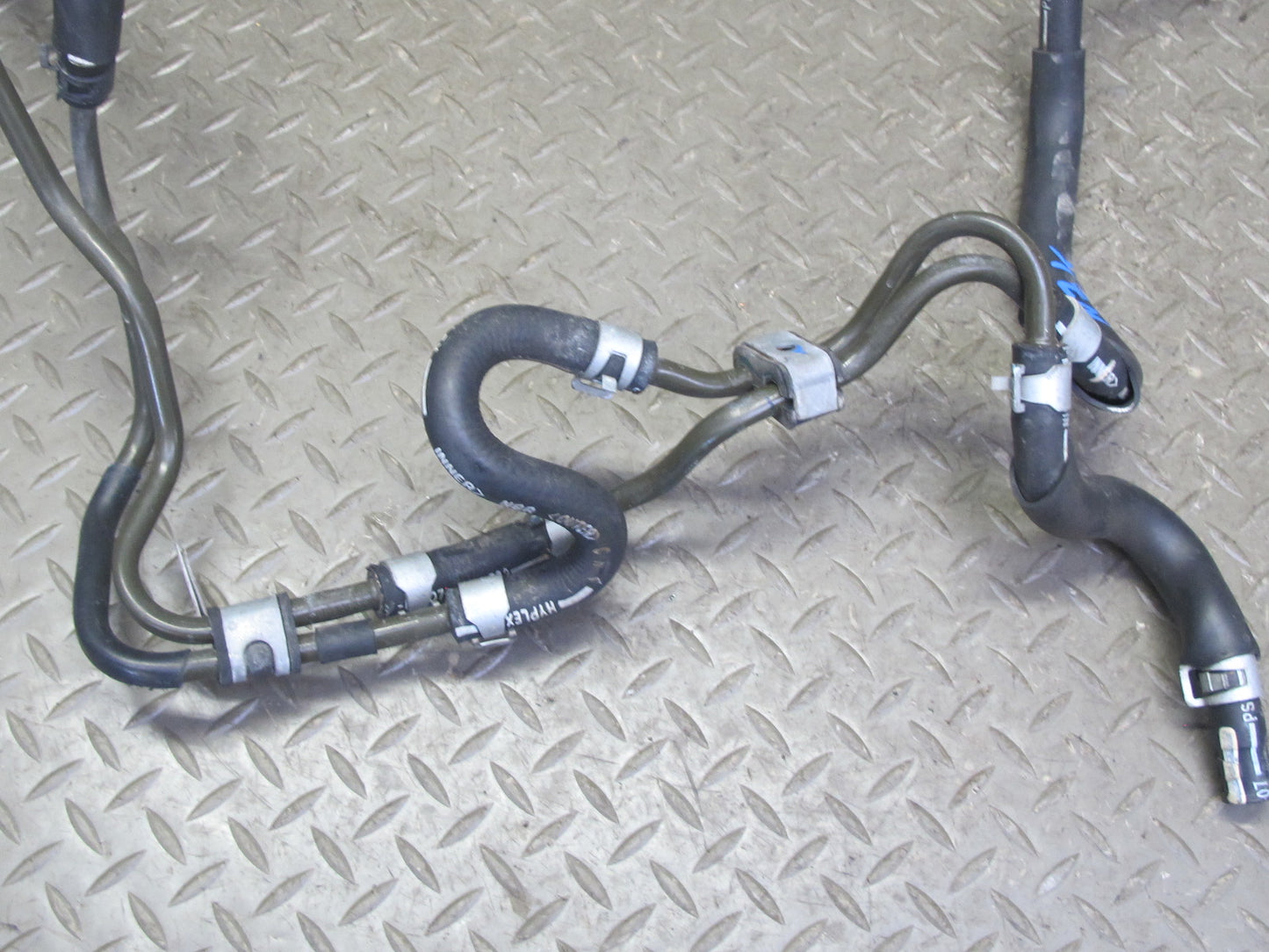 07-09 Nissan 350Z Z33 Convert Power Steering Oil Cooler Radiator w Hose Line OEM