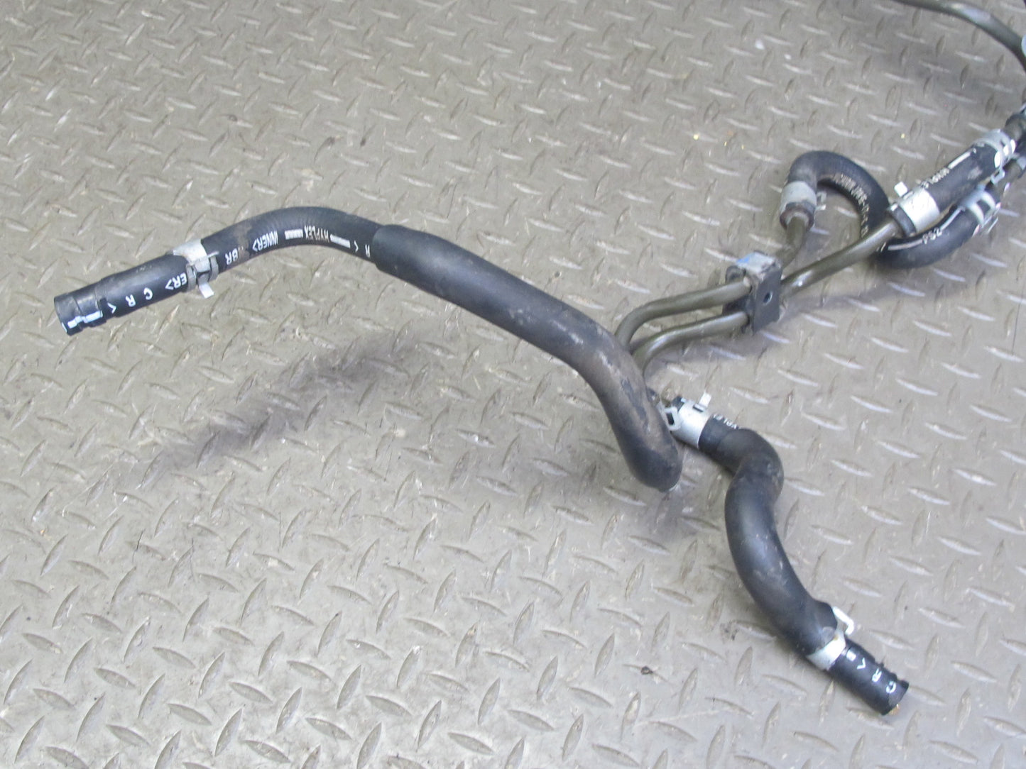 07-09 Nissan 350Z Z33 Convert Power Steering Oil Cooler Radiator w Hose Line OEM