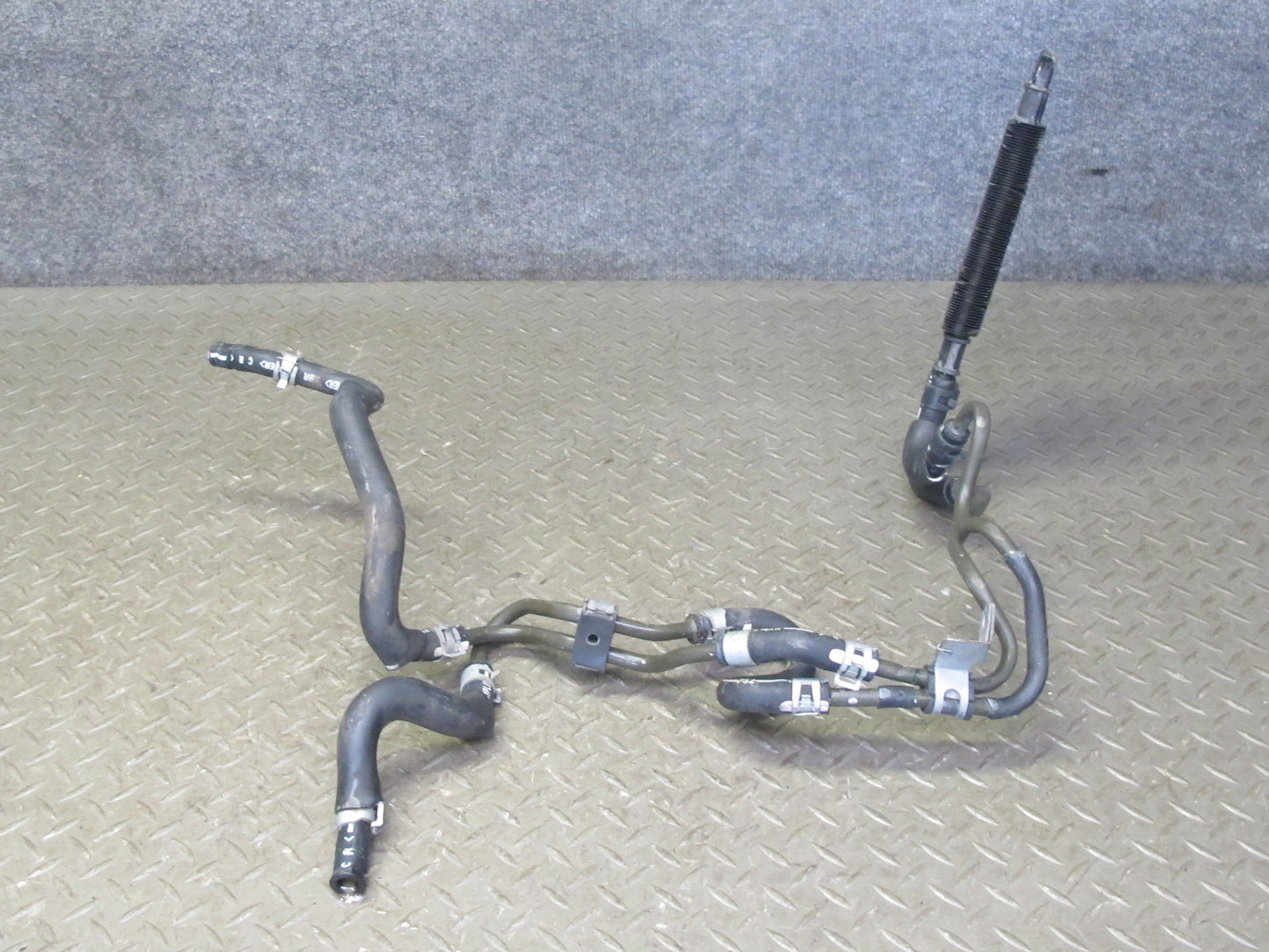 07-09 Nissan 350Z Z33 Convert Power Steering Oil Cooler Radiator w Hose Line OEM