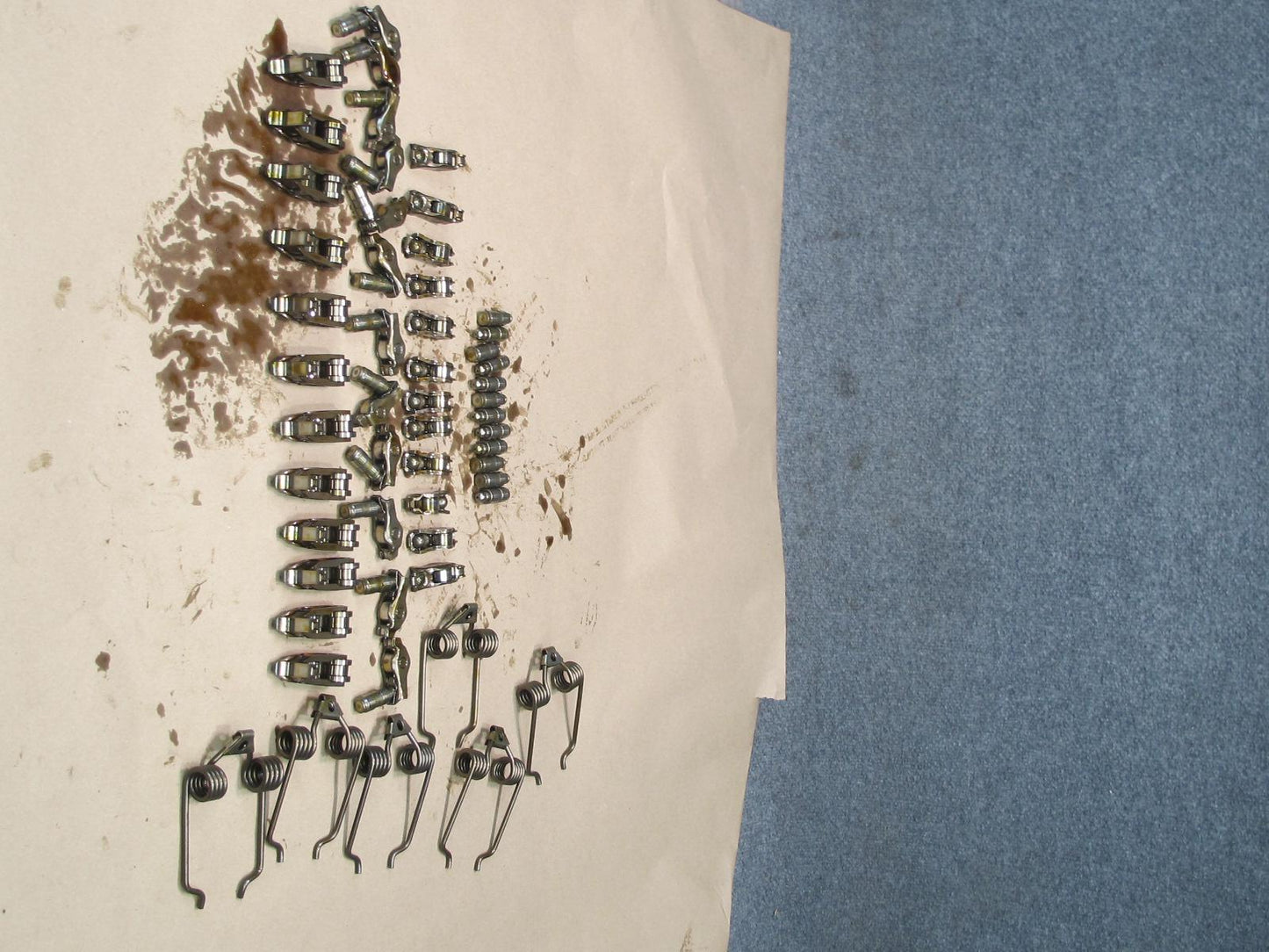 06-08 BMW E86 E85 Z4 N52 3.0L Cylinder Head Rocker Arms & Lifters Set 68K OEM
