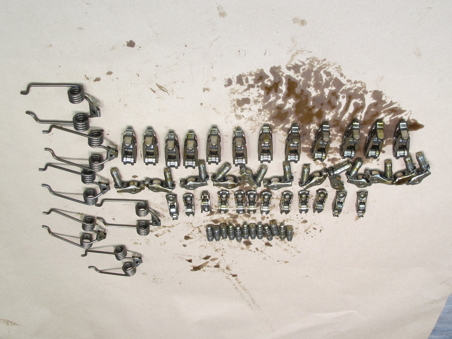 06-08 BMW E86 E85 Z4 N52 3.0L Cylinder Head Rocker Arms & Lifters Set 68K OEM