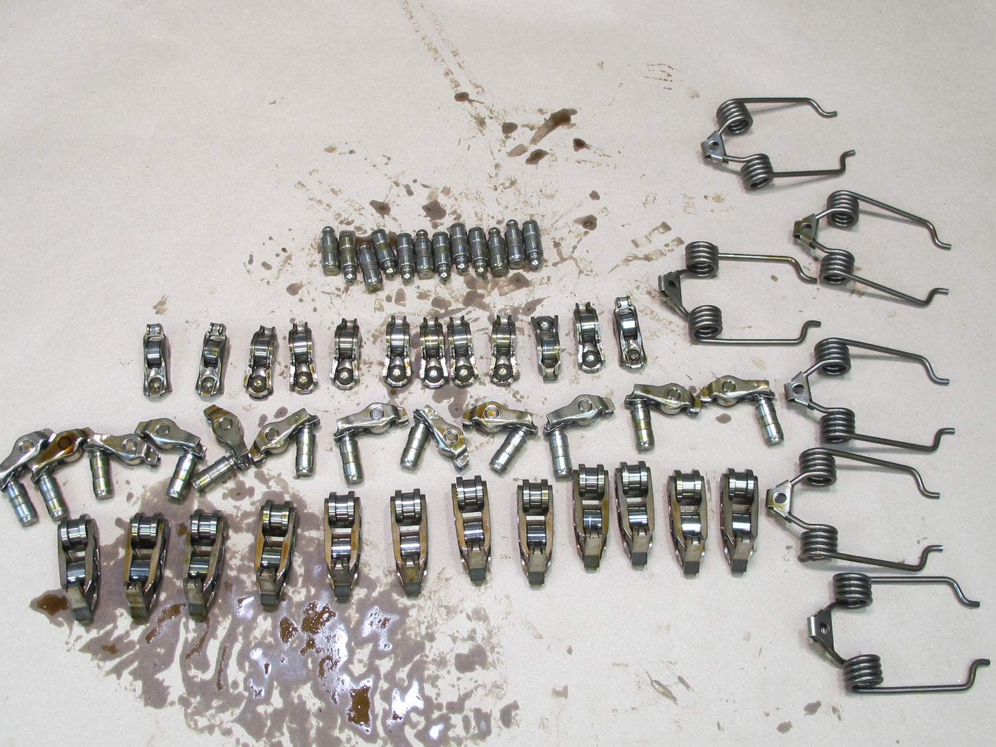 06-08 BMW E86 E85 Z4 N52 3.0L Cylinder Head Rocker Arms & Lifters Set 68K OEM