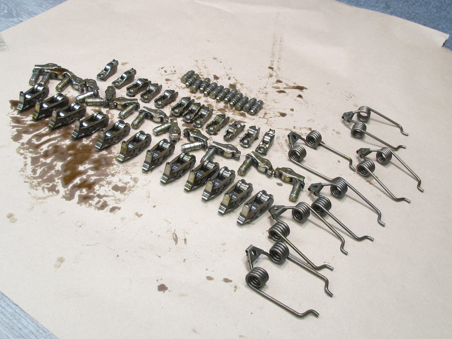 06-08 BMW E86 E85 Z4 N52 3.0L Cylinder Head Rocker Arms & Lifters Set 68K OEM