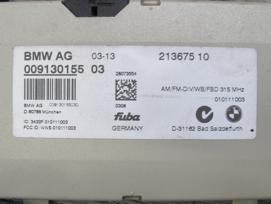 2008-2014 BMW E71 X6 X6M Diversity Radio Antenna Amplifier AMP Module 9130155