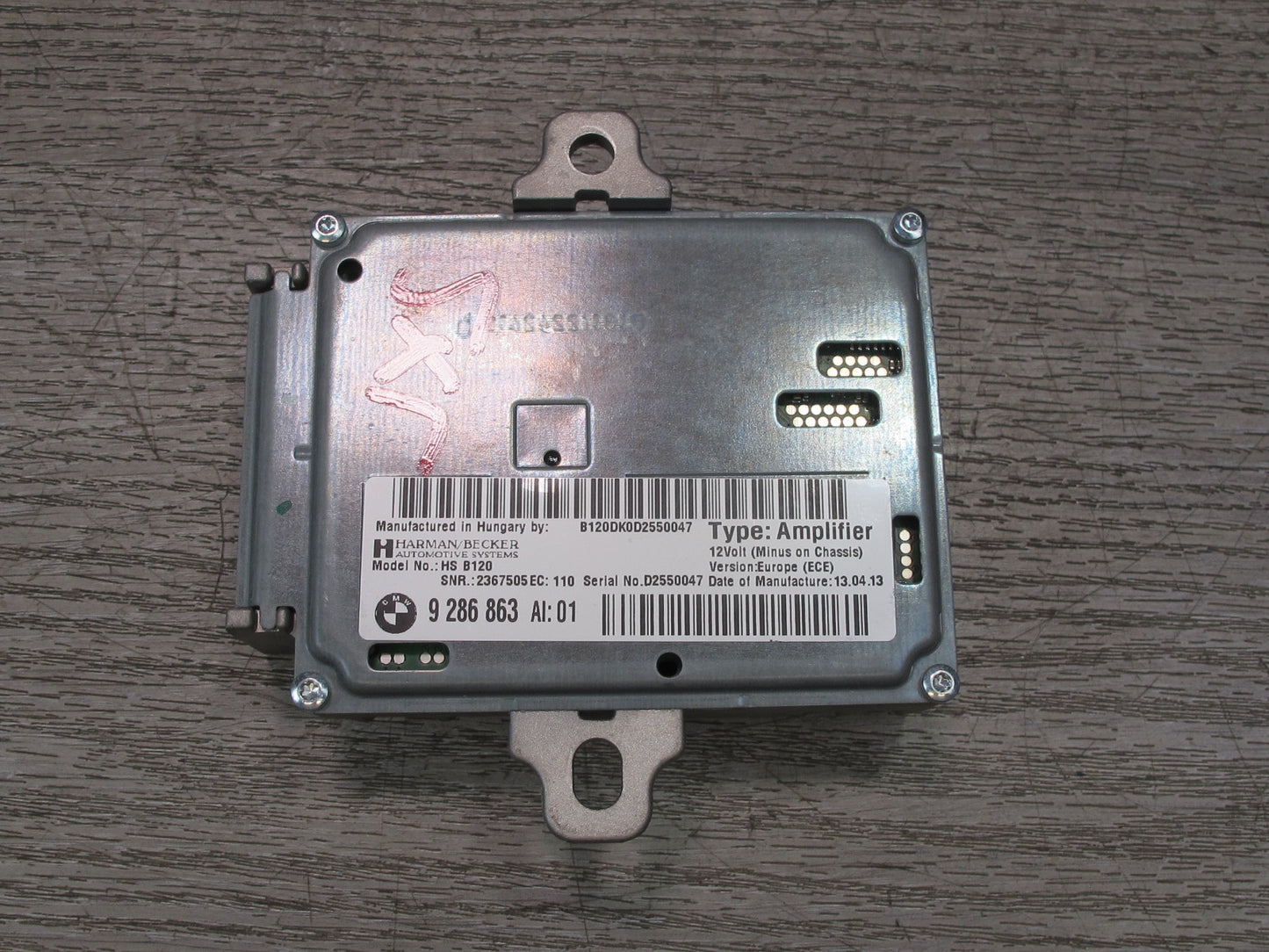 2013-2014 BMW E89 E70 E71 X6M Harman Active Sound Control Module 9286863