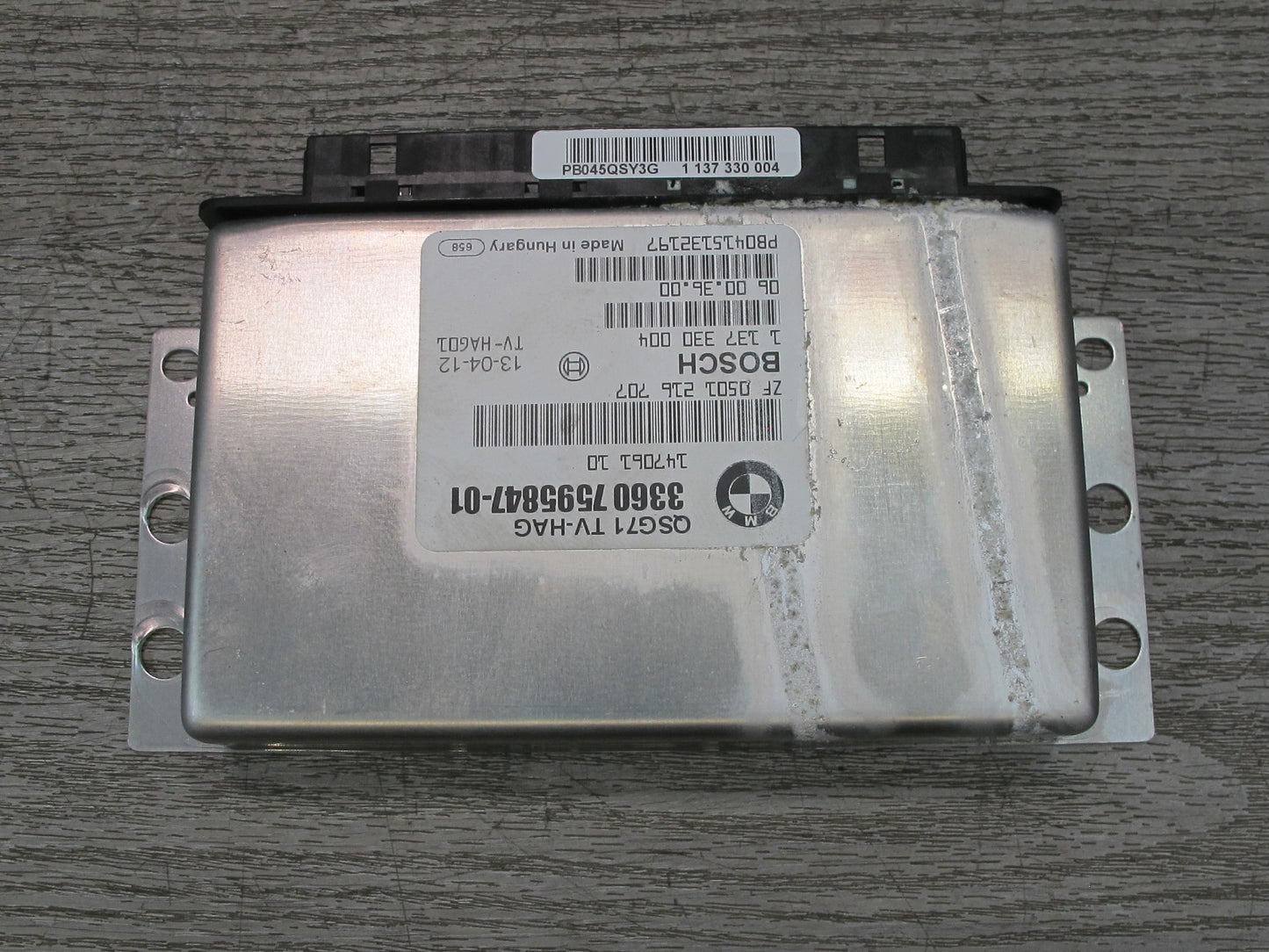 2010-2014 BMW E70 E71 X5M X6M Rear Differential Lock Control Module 7595847