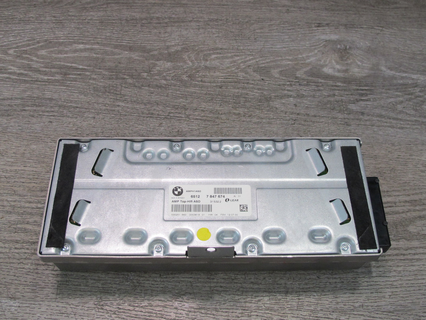 2013-2014 BMW E71 X6 X6M ASD Individual Audio System Amplifier AMP 7847674