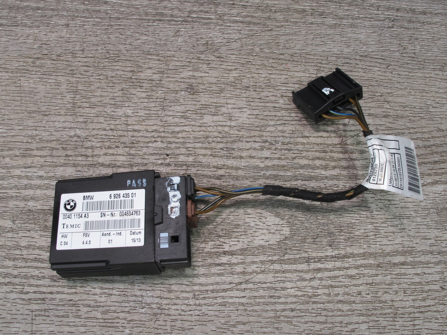 2008-2014 BMW E71 E72 X6 X6M Front Left & Right Heated Seat Control Module Set