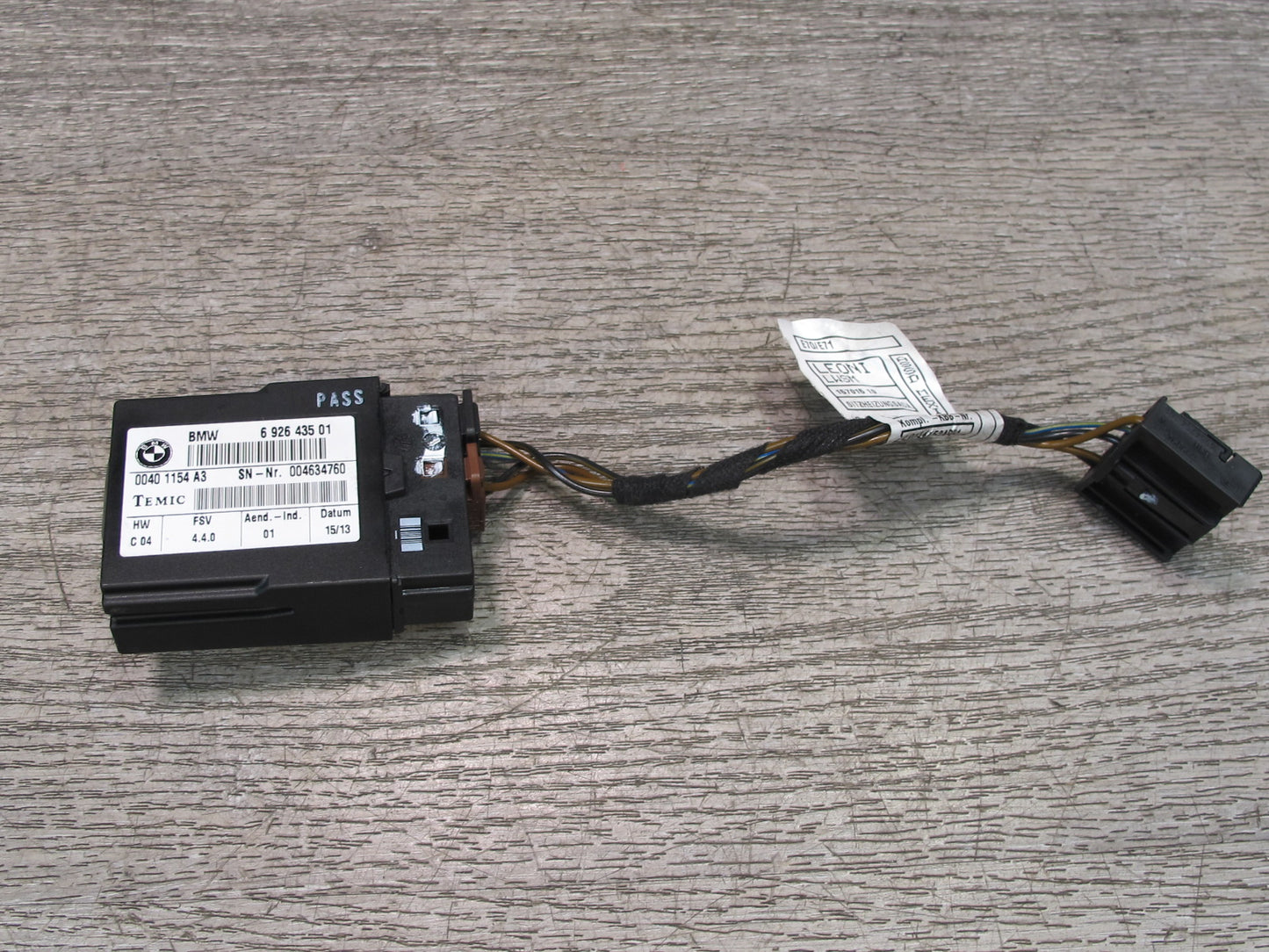 2008-2014 BMW E71 E72 X6 X6M Front Left & Right Heated Seat Control Module Set