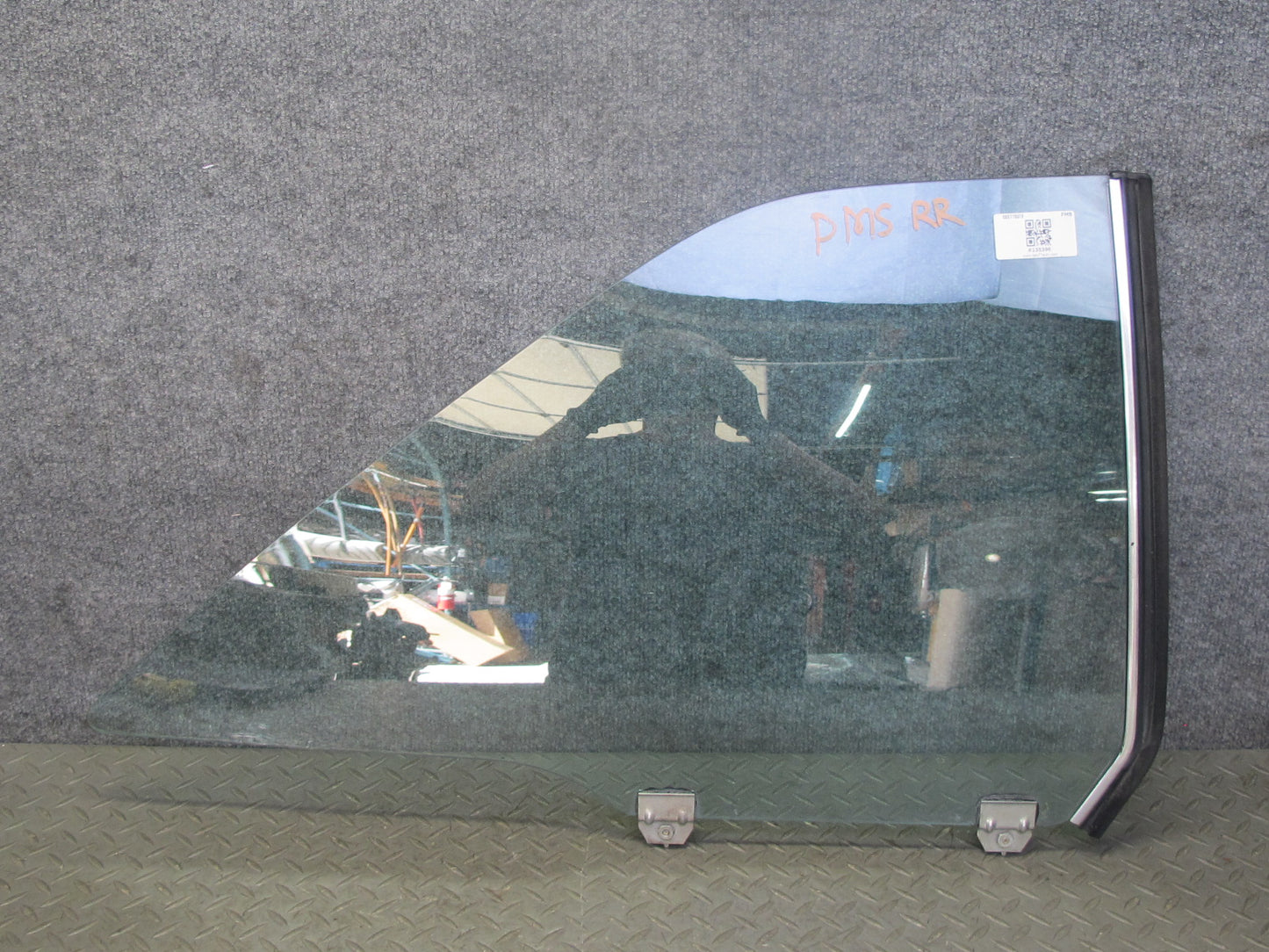 86-91 Mercedes W126 C126 Coupe Rear Right Quarter Glass Window OEM