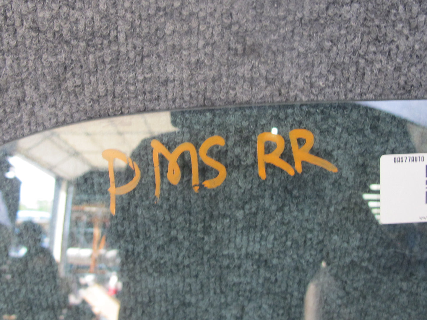 86-91 Mercedes W126 C126 Coupe Rear Right Quarter Glass Window OEM