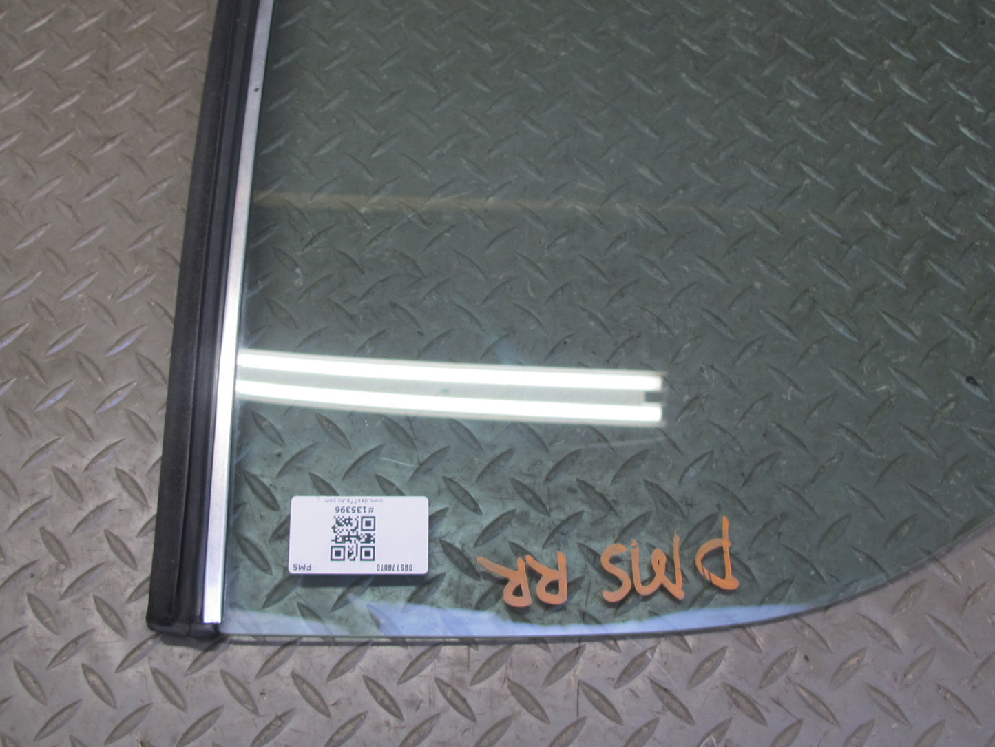 86-91 Mercedes W126 C126 Coupe Rear Right Quarter Glass Window OEM