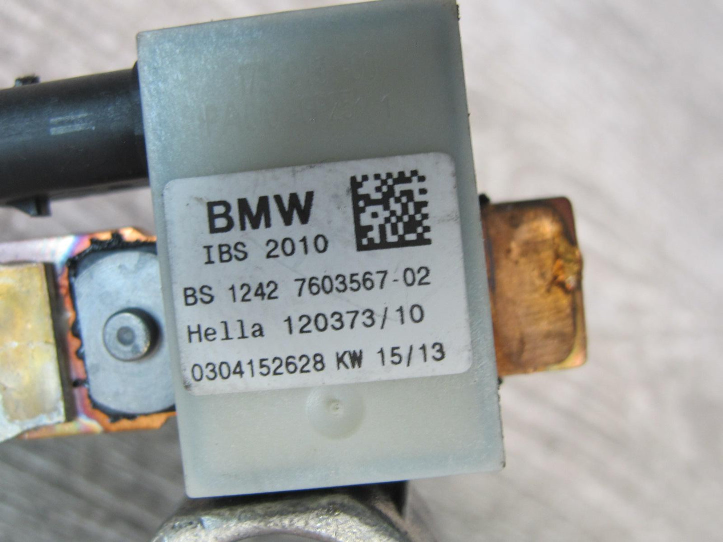 2008-2014 BMW E71 E72 X6 Battery Negative Cable 7603567