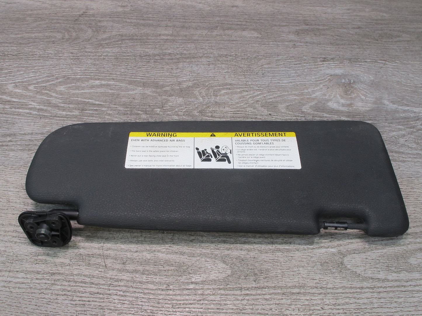 2008-2014 BMW E71 E72 X6 X6M Front Left & Right Sun Visor Black Set of 2