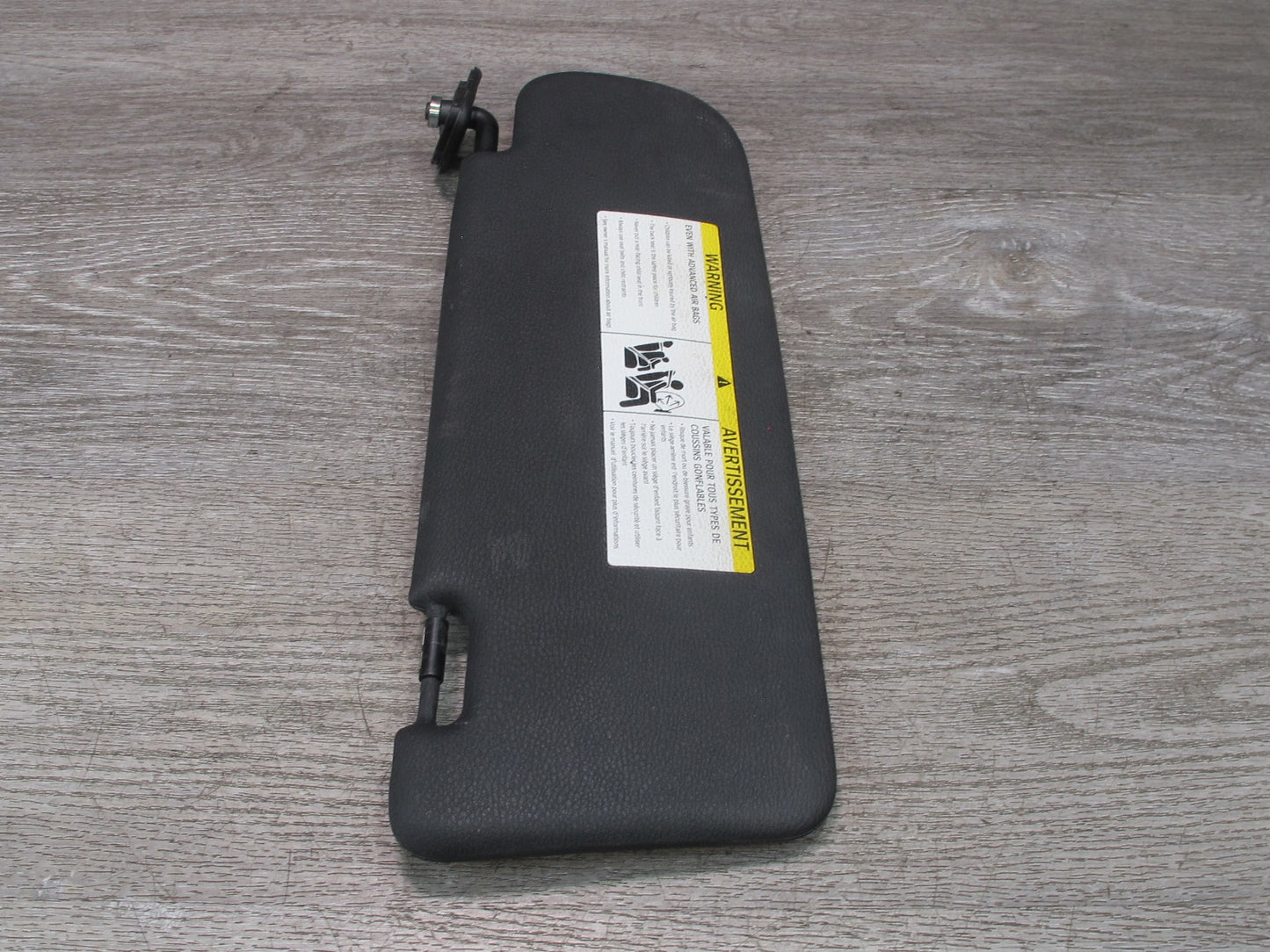 2008-2014 BMW E71 E72 X6 X6M Front Left & Right Sun Visor Black Set of 2