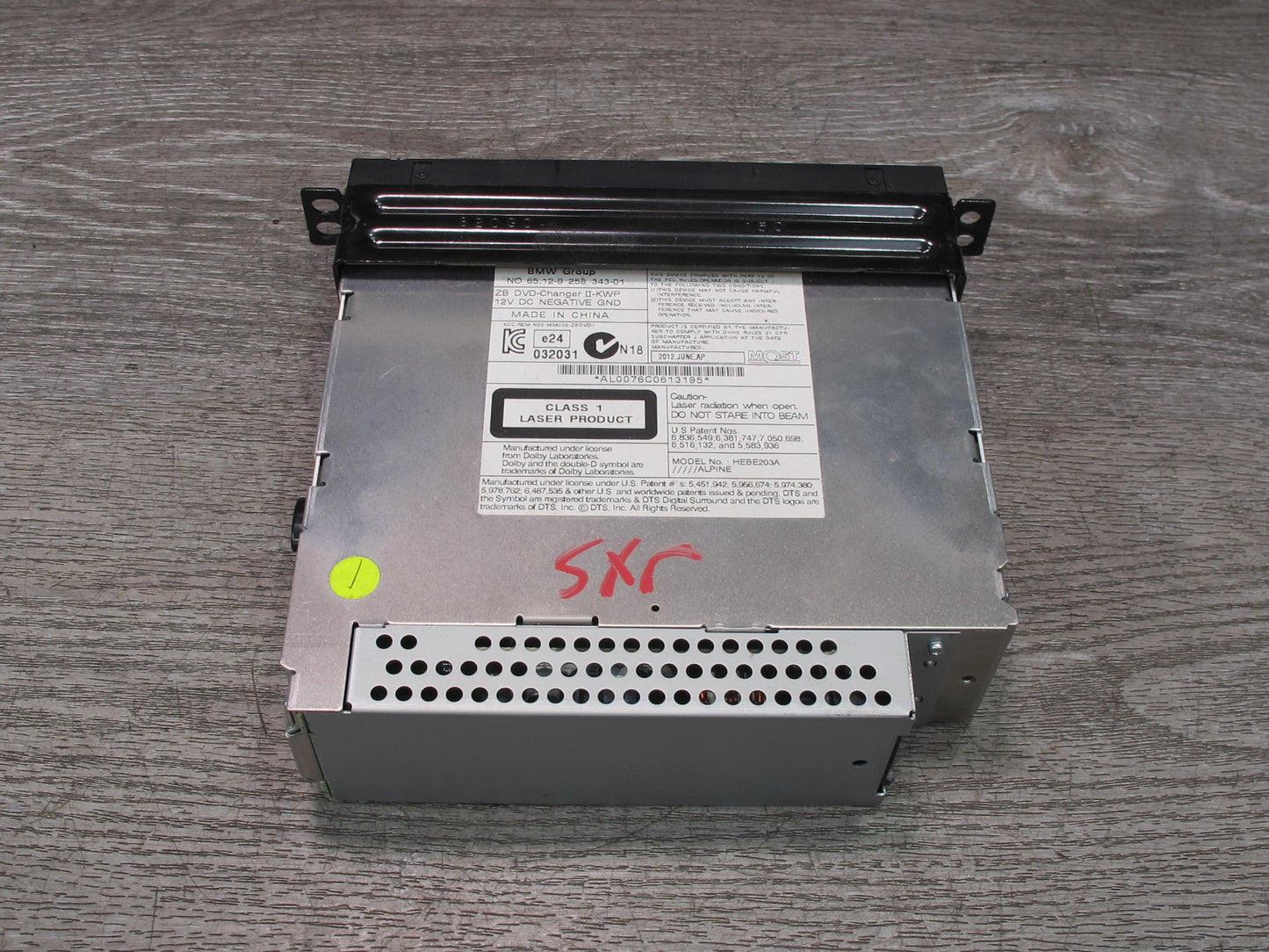 2010-2014 BMW E71 E72 X6 X6M Entertainment Multimedia DVD Player 9258343