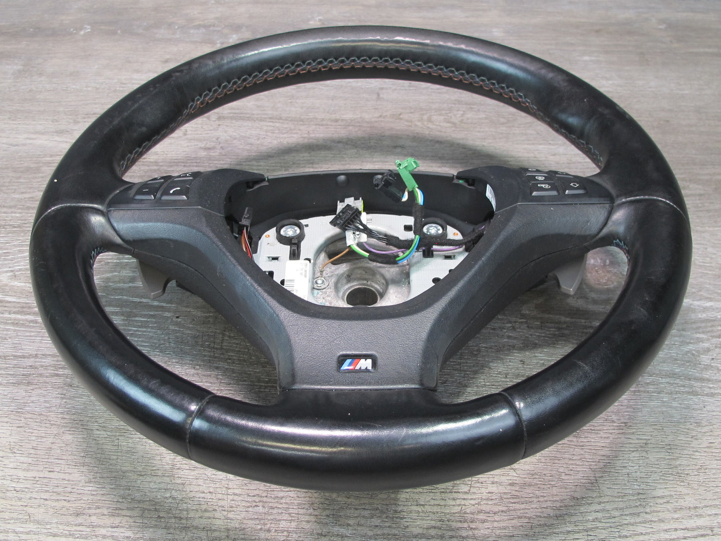 2010-2014 BMW E71 E72 X6M Sport Heated Leather Steering w Controls & Paddles