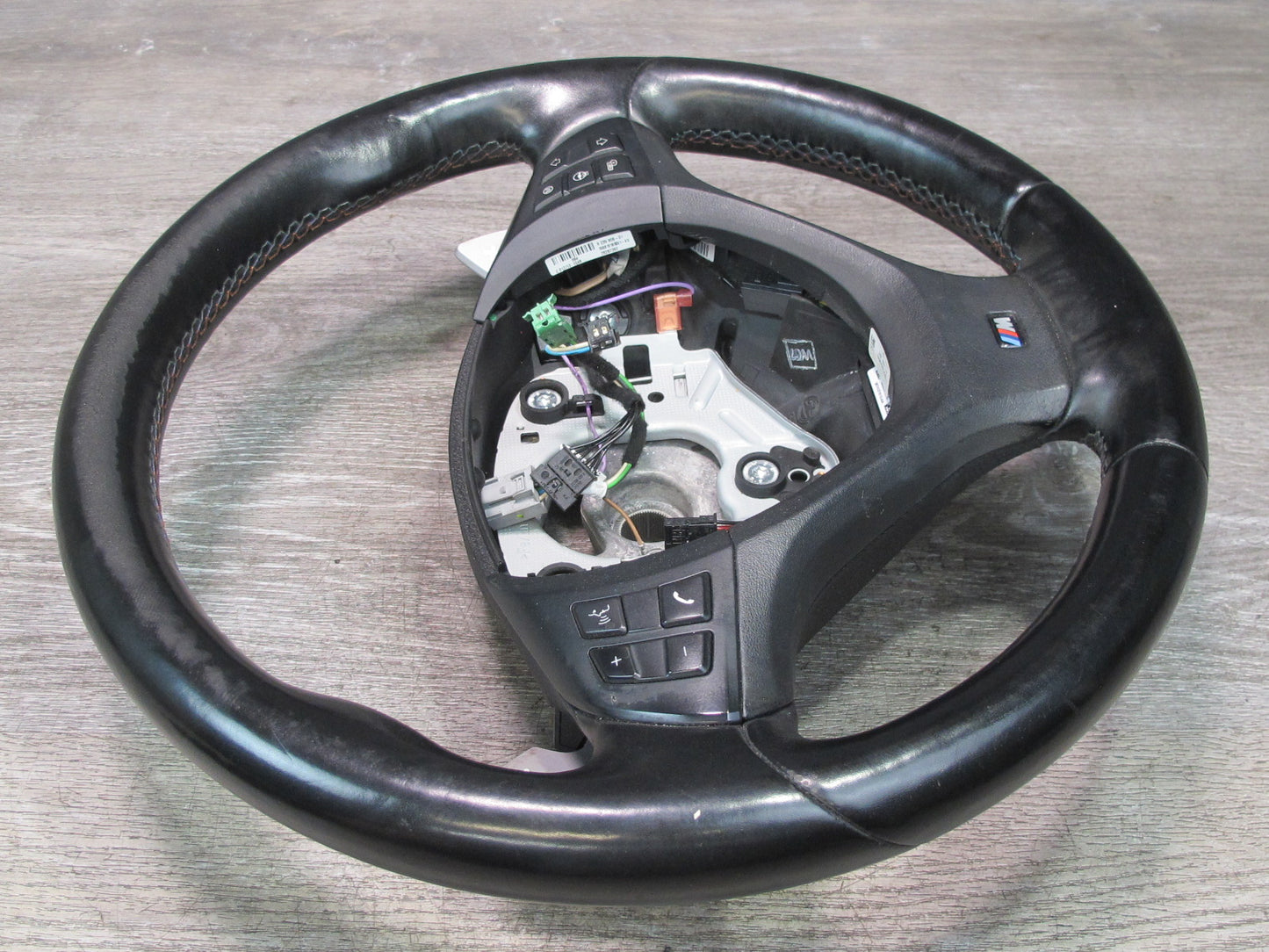 2010-2014 BMW E71 E72 X6M Sport Heated Leather Steering w Controls & Paddles