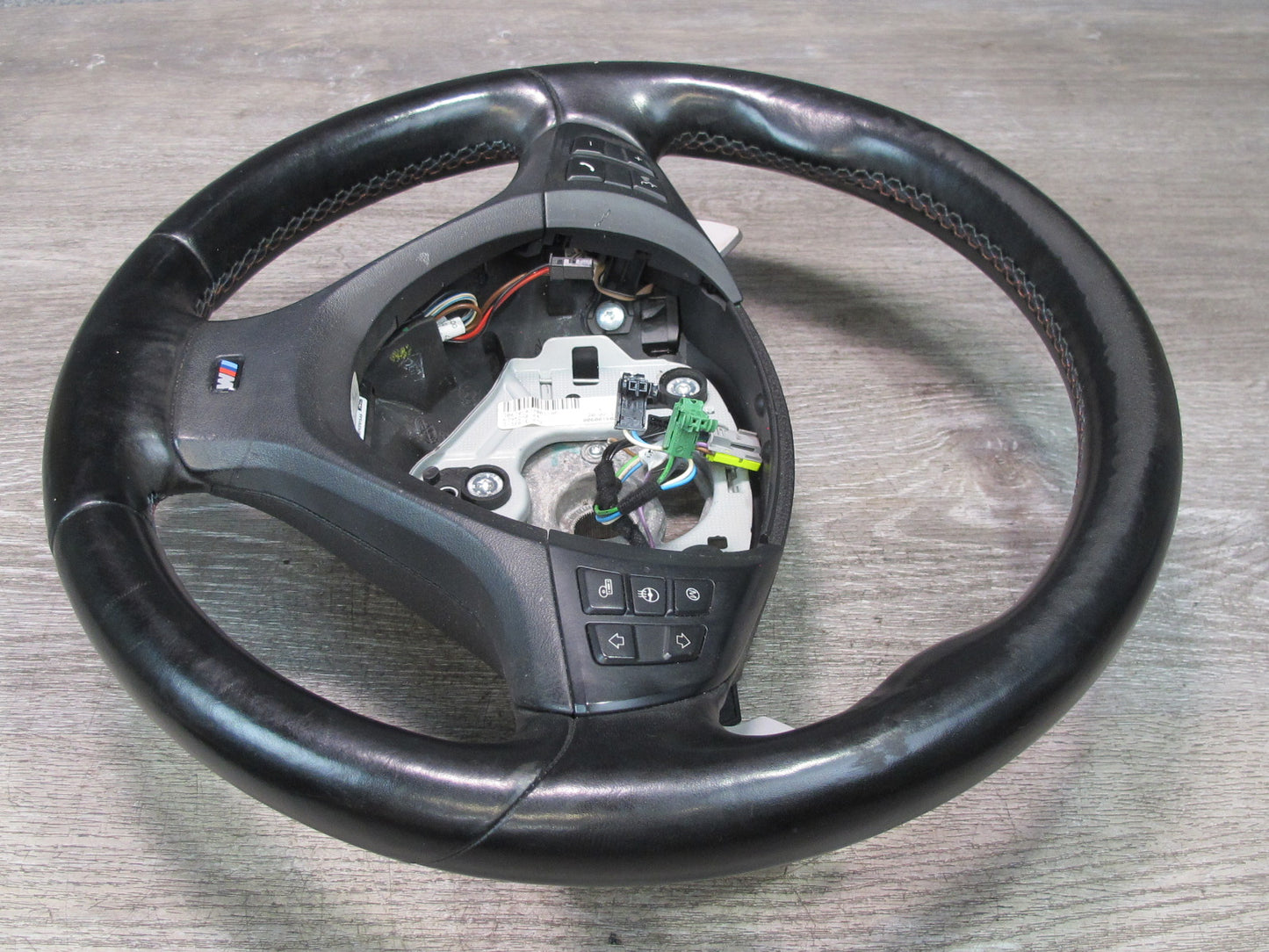 2010-2014 BMW E71 E72 X6M Sport Heated Leather Steering w Controls & Paddles