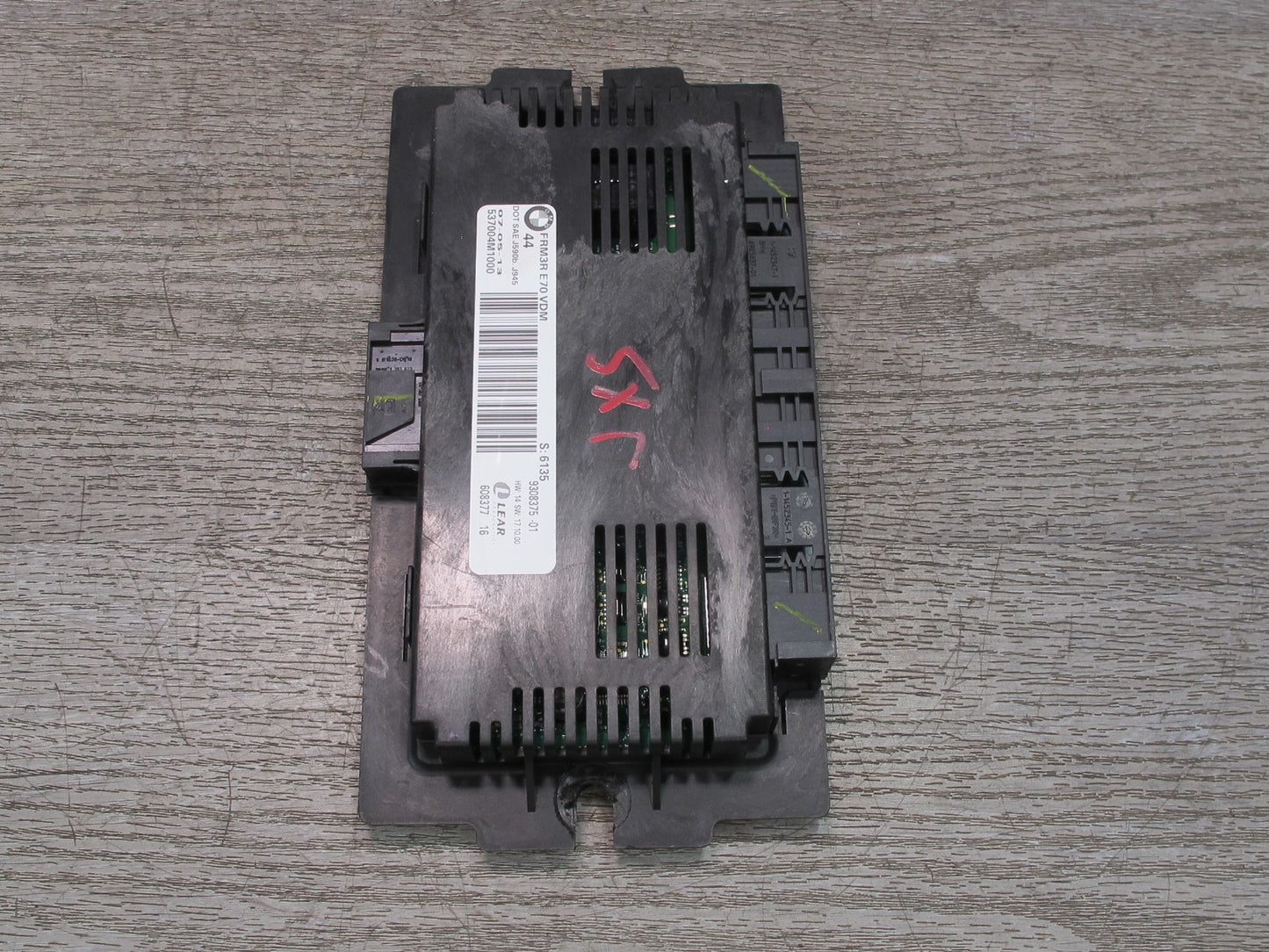 10-14 BMW E71 E72 X6 X6M FRM3R Footwell Adaptive Light Control Module 9308375