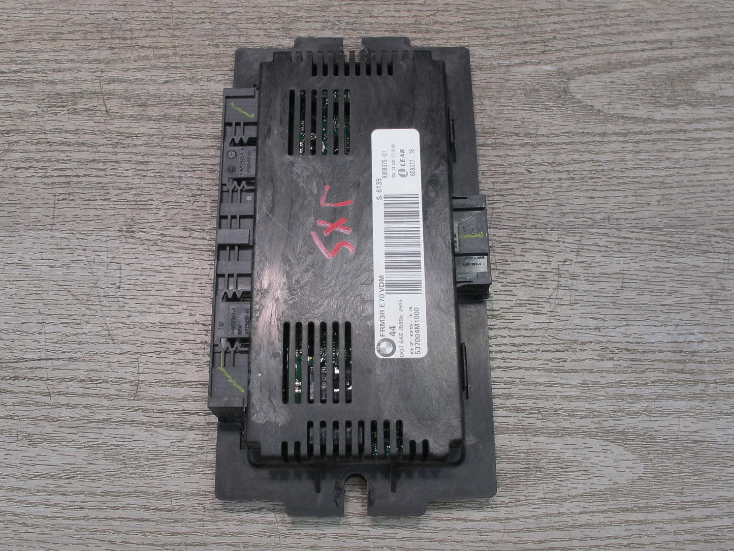 10-14 BMW E71 E72 X6 X6M FRM3R Footwell Adaptive Light Control Module 9308375