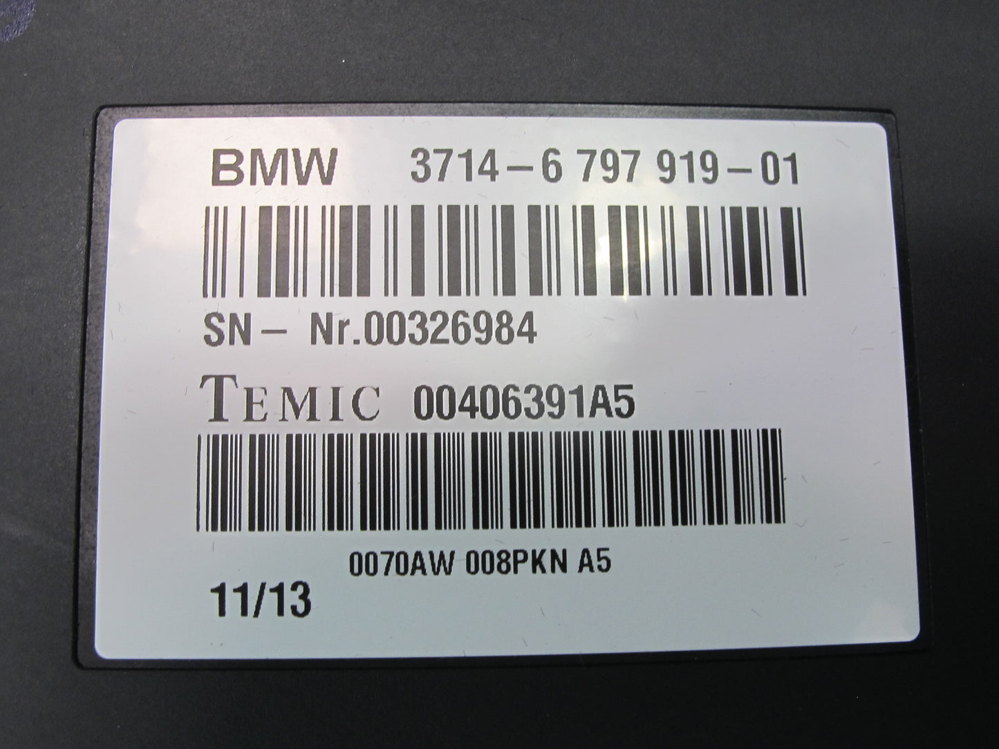 2008-2014 BMW E71 X6 X6M Dynamic Drive Control Module Unit 6797919