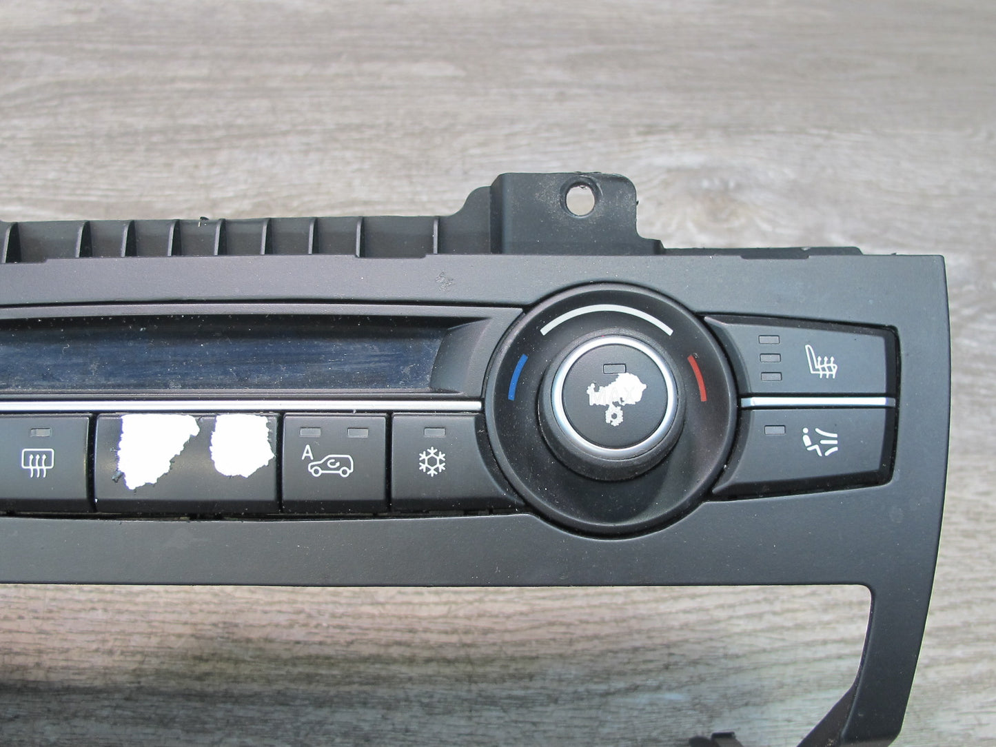 2010-2014 BMW E71 E72 X6 X6M A/C Heater Climate Control Radio PDC Switch Panel