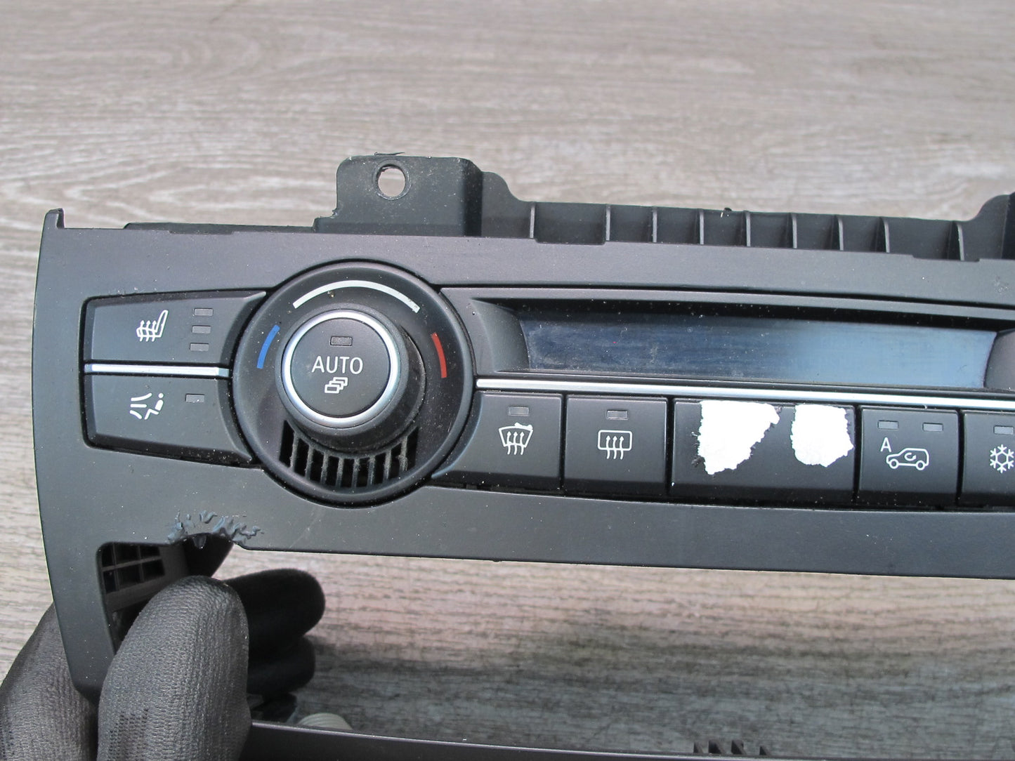 2010-2014 BMW E71 E72 X6 X6M A/C Heater Climate Control Radio PDC Switch Panel