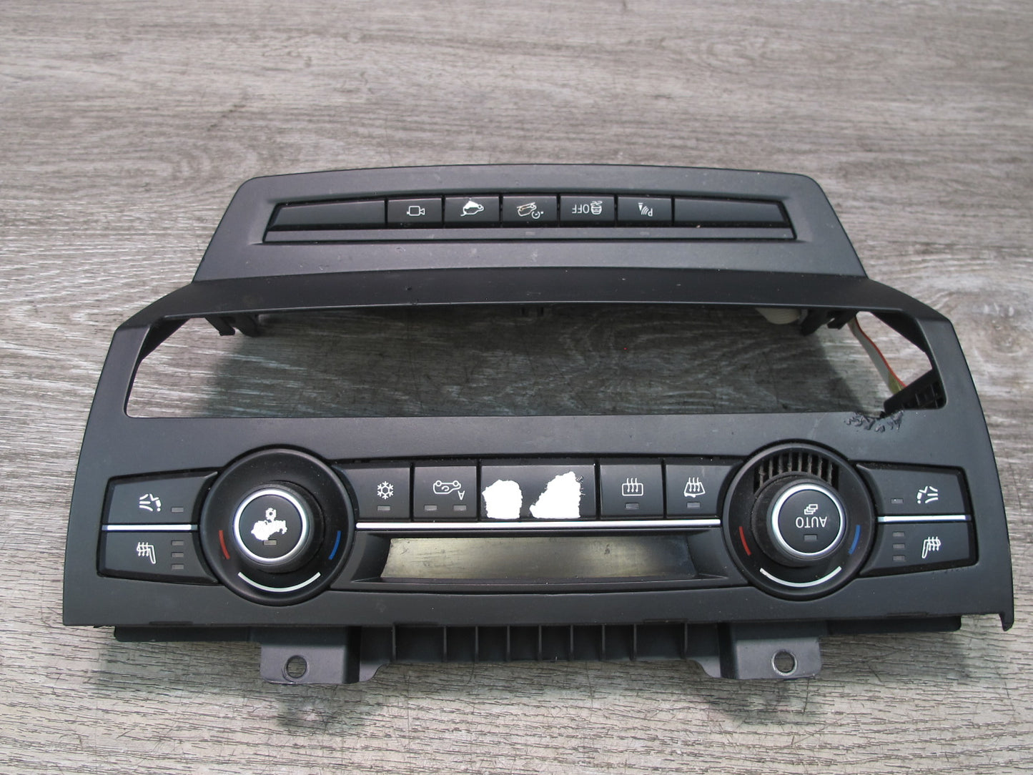 2010-2014 BMW E71 E72 X6 X6M A/C Heater Climate Control Radio PDC Switch Panel