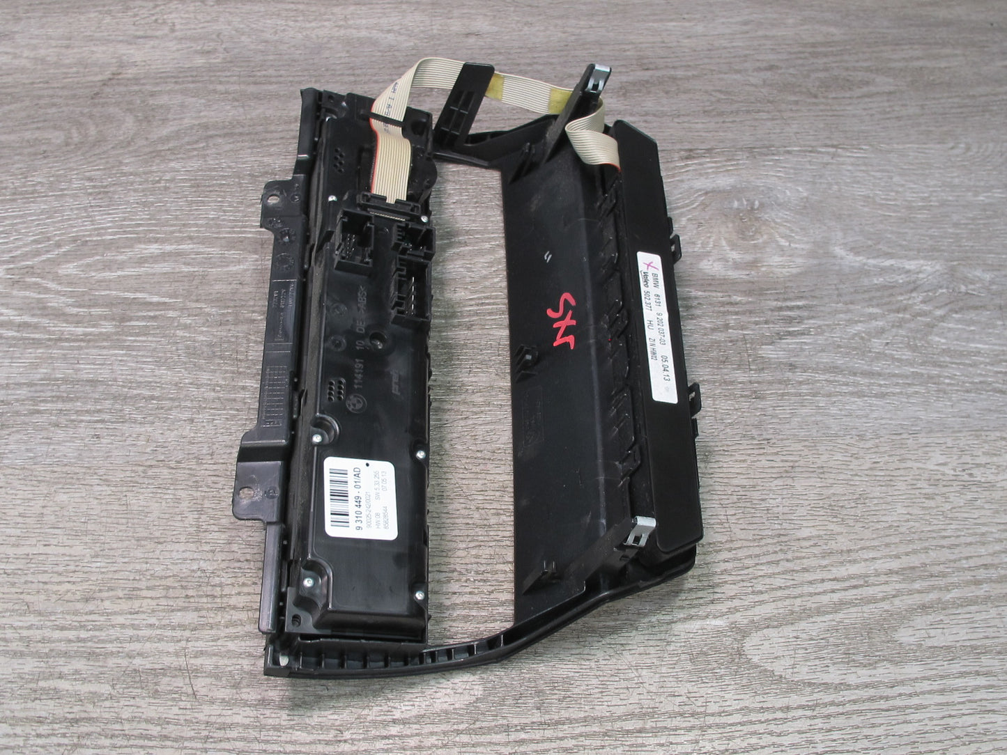 2010-2014 BMW E71 E72 X6 X6M A/C Heater Climate Control Radio PDC Switch Panel