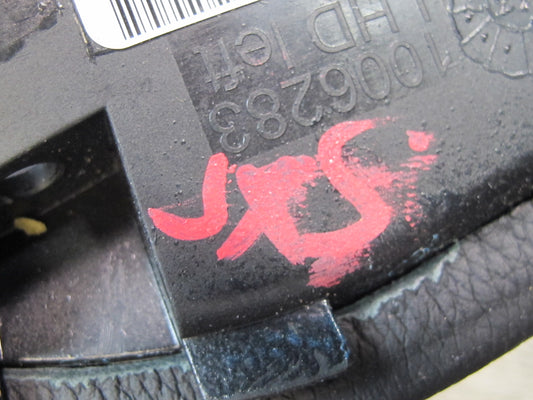 2010-2014 BMW E71 X6 X6M Center Console Leather Knee Trim Pad Set of 2