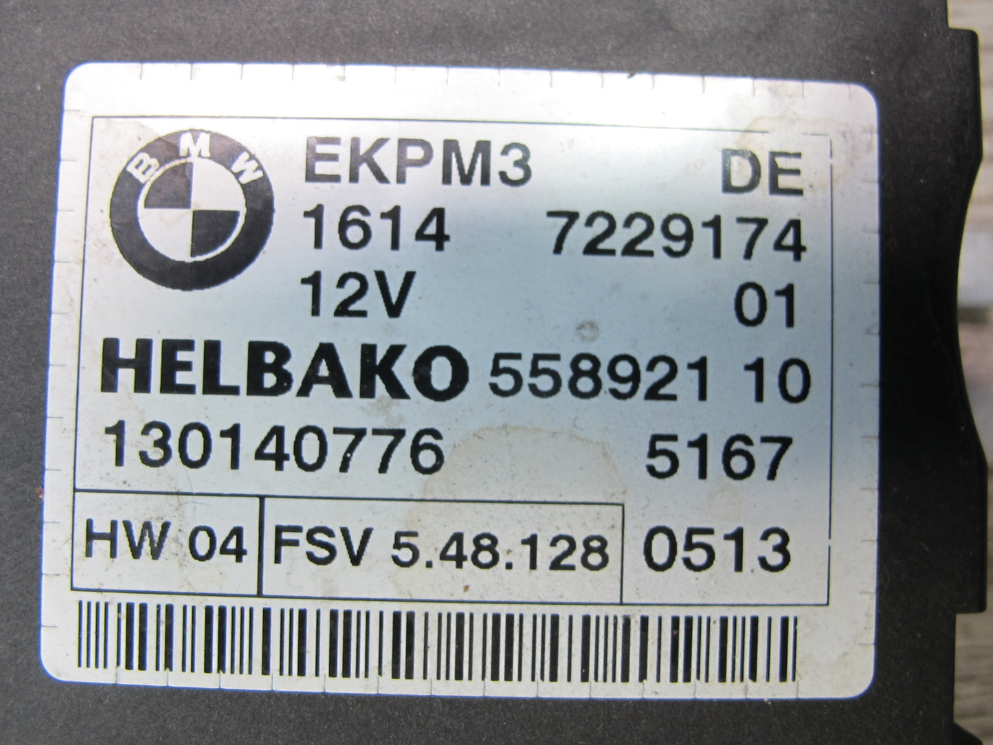 2008-2014 BMW E71 E72 X6 N63 S63 Fuel Pump Control Module 7229174