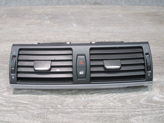 08-14 BMW E71 E72 X6 X6M Front Left Center Right Dash Air Heater Vent Set of 3